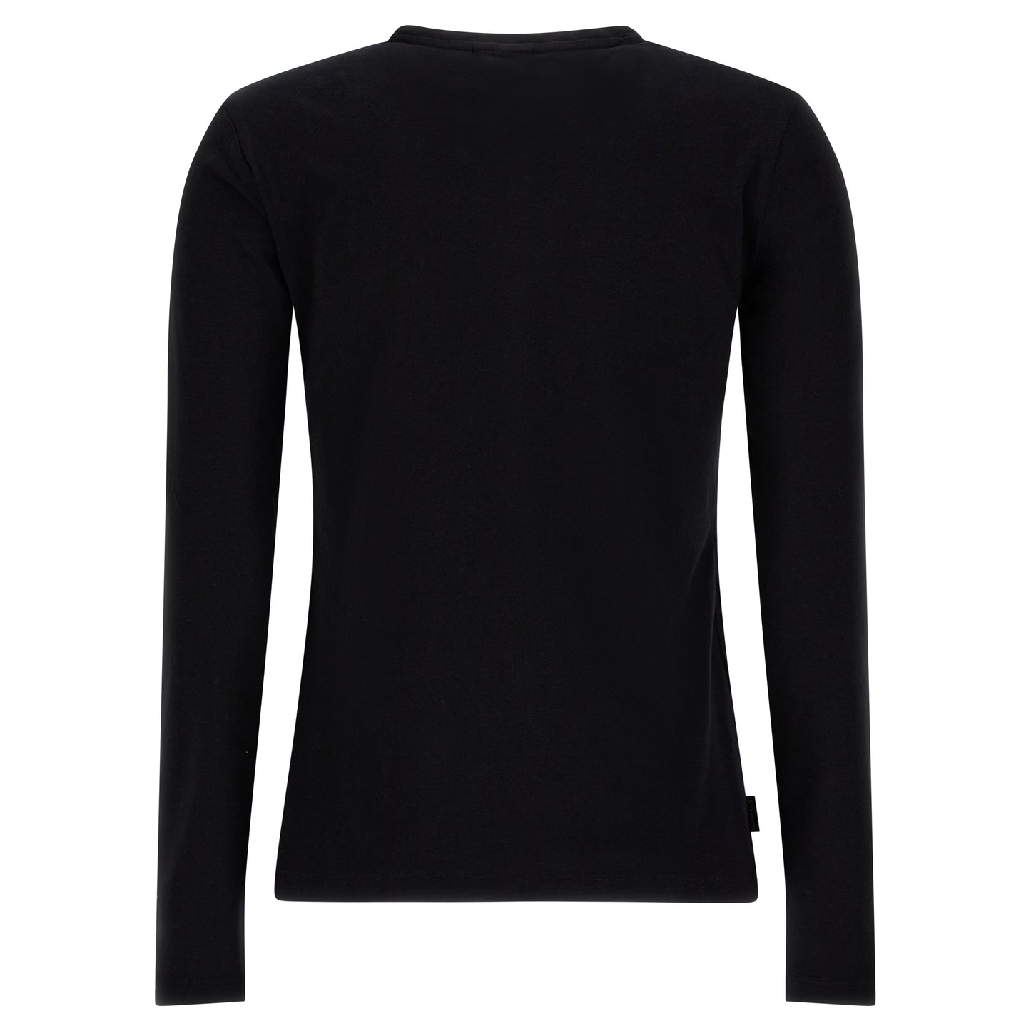 BASIC COTTON CARRYOVER MANICA NERO-N