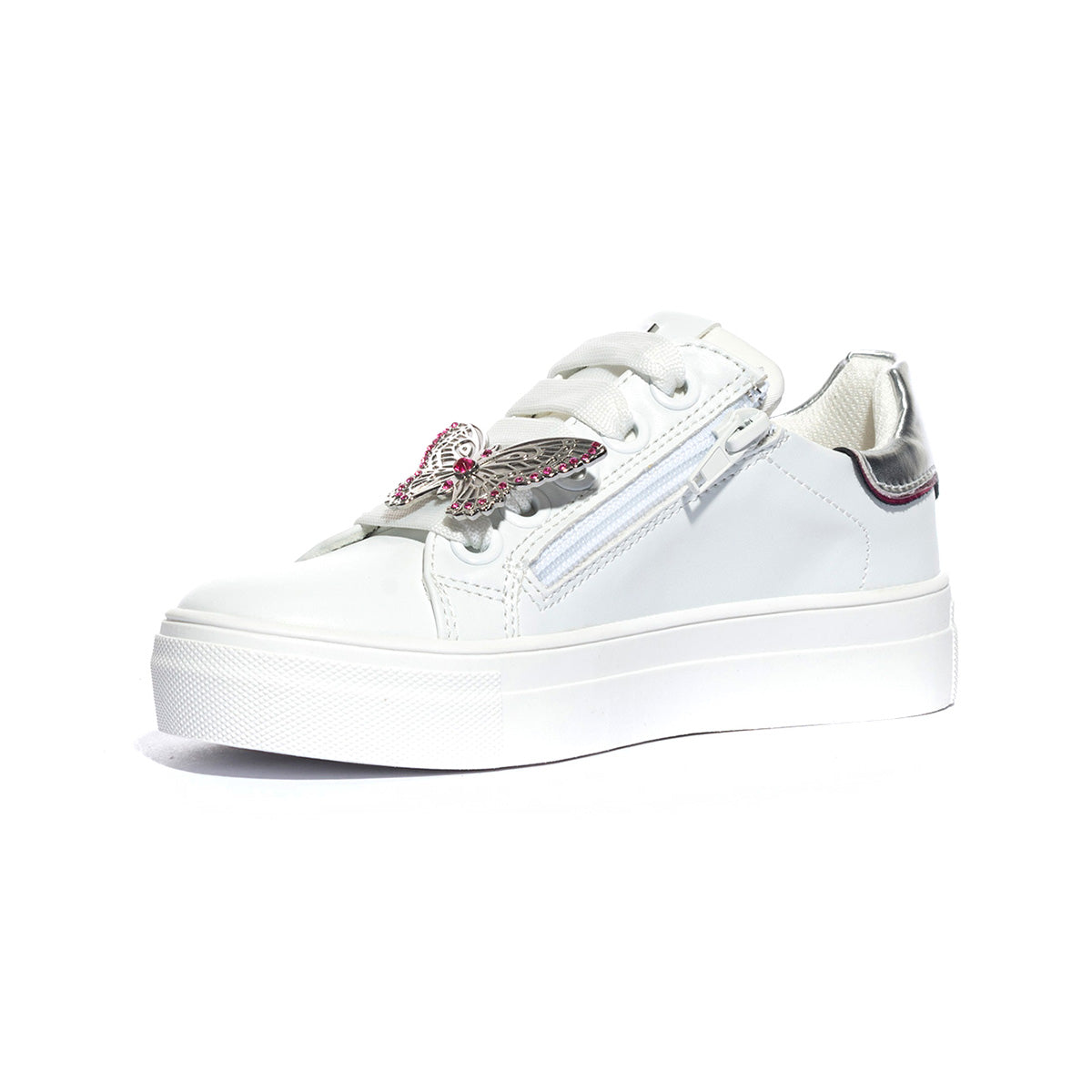 Sneakers Asso Ag16020 Bianche WHITE SILVER