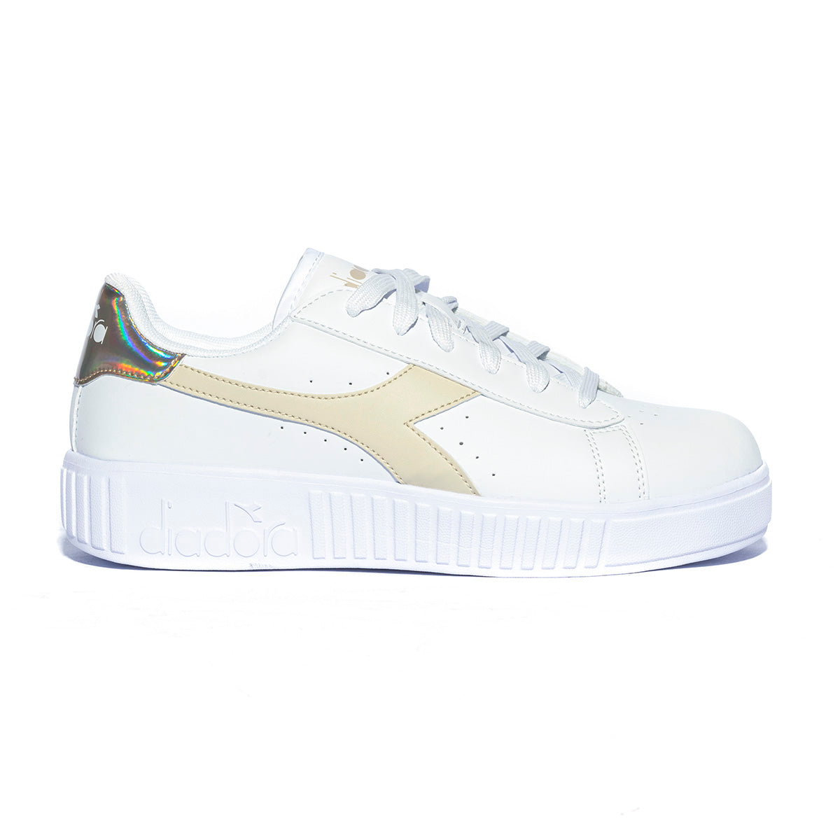 Sneakers Diadora Game Step BIANCO BEIGE FUMO