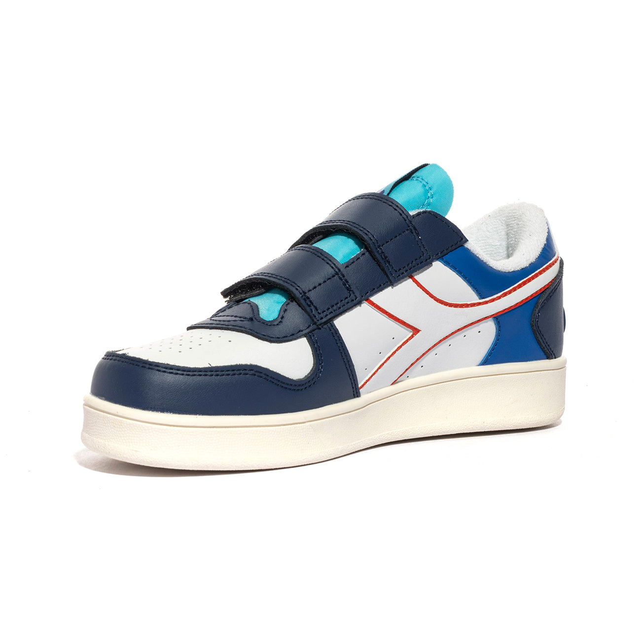 Sneakers Diadora Magic Basketlo Superman Bianche BLU ESTATE BIANCO