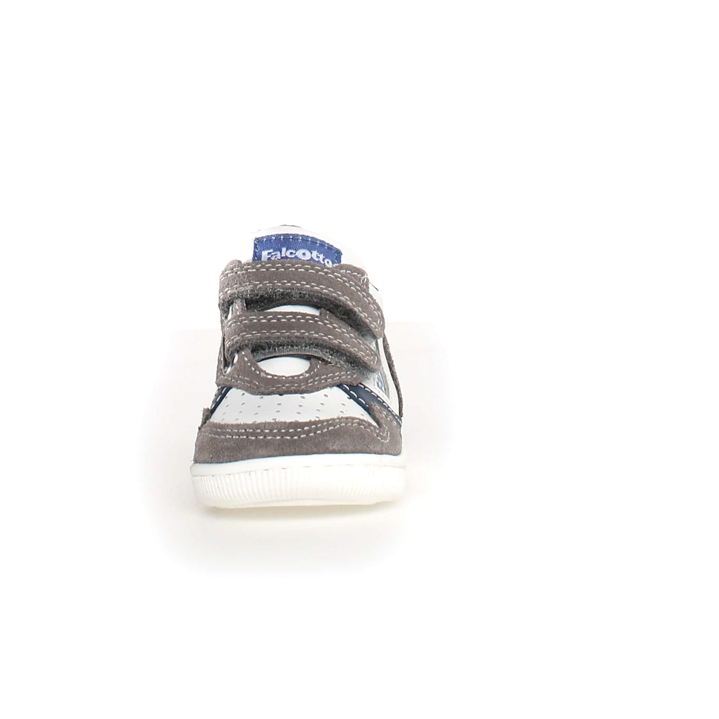 Sneakers FALCOTTO KLIP VL SUEDE CALF WHITE-DARK WHITE-DARK GREY-AZURE