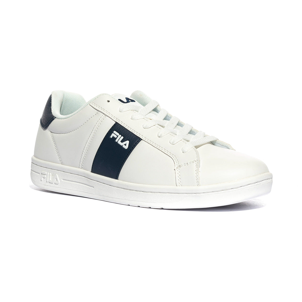 Sneakers Fila Crosscourt Line Bianche WHITE NAVY