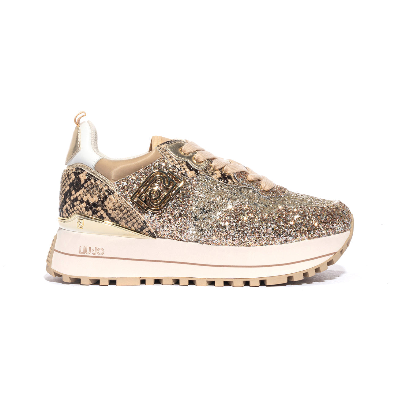 Sneakers liu Jo Wonder 01 GLITTER SAND