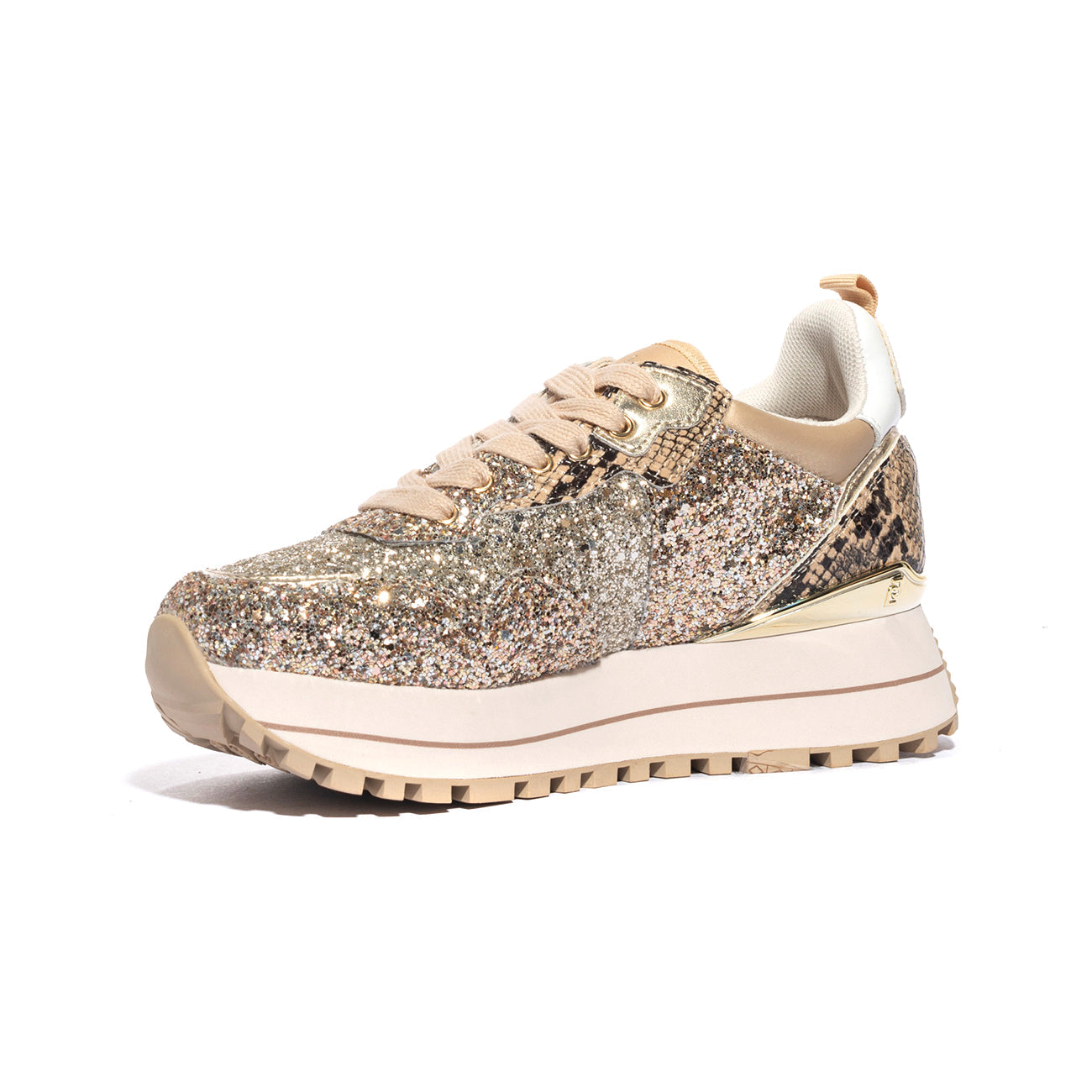 Sneakers liu Jo Wonder 01 GLITTER SAND