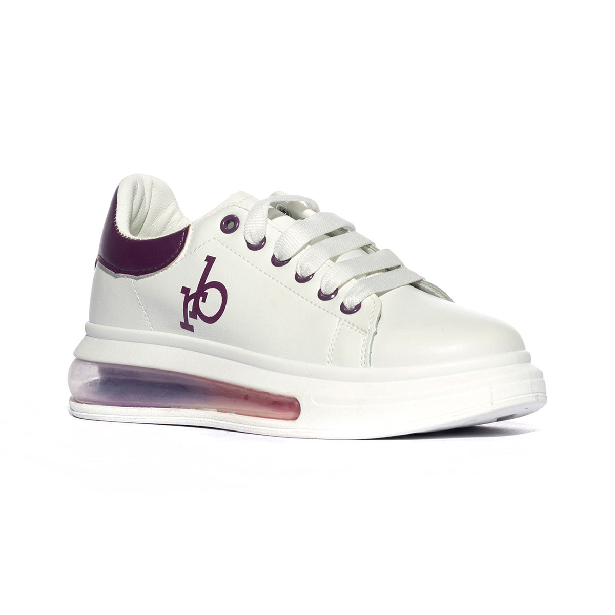 Sneakers Rocco Barocco Rb65 Bianche WHITE PURPLE