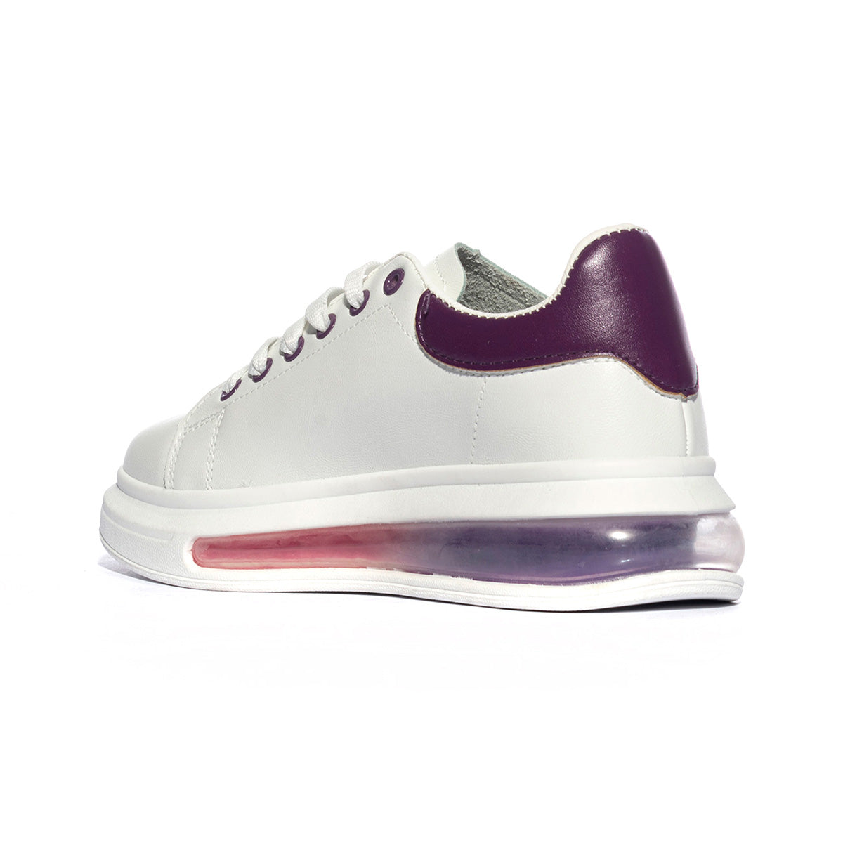Sneakers Rocco Barocco Rb65 Bianche WHITE PURPLE