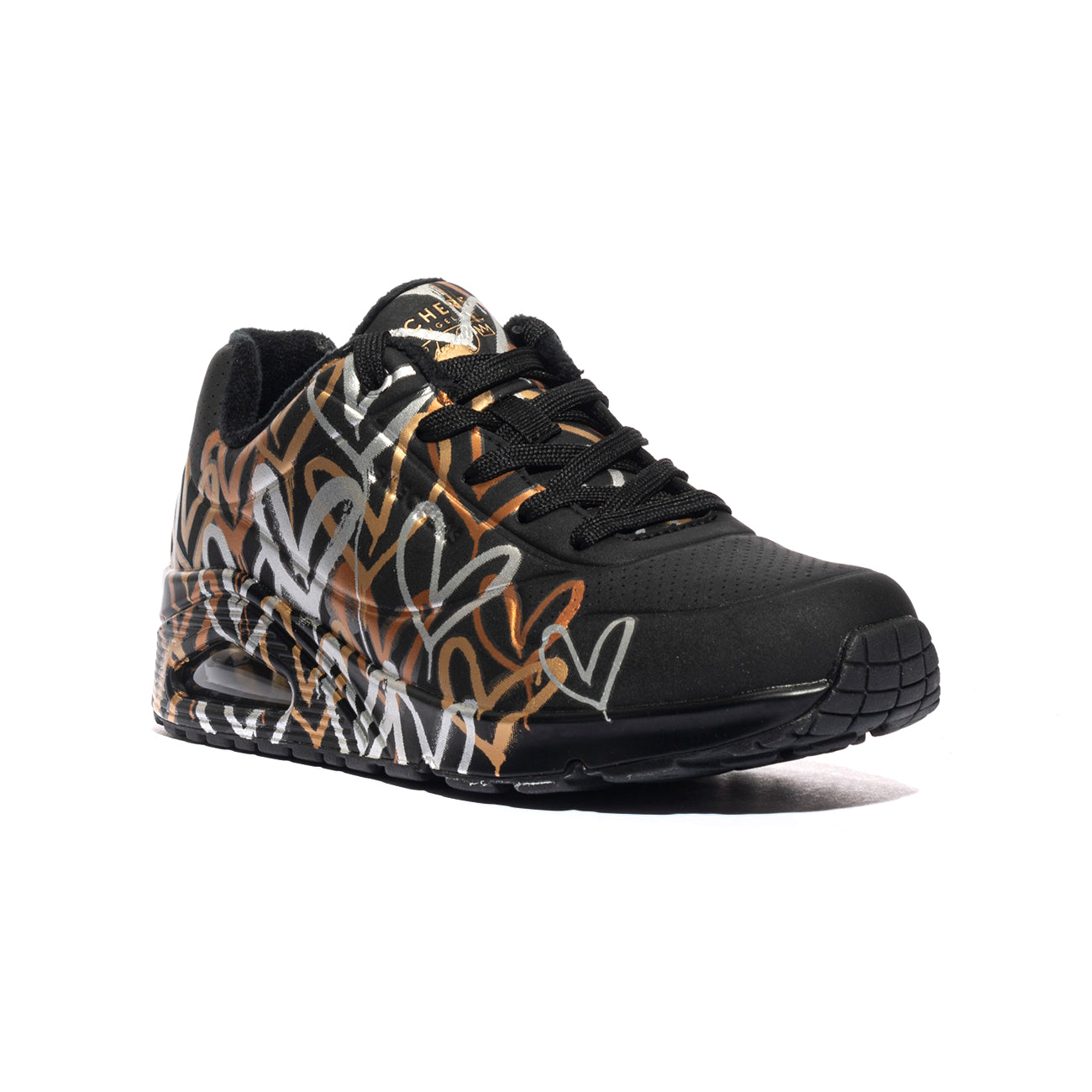 Sneakers Skechers Uno- Metallic Love BKGD
