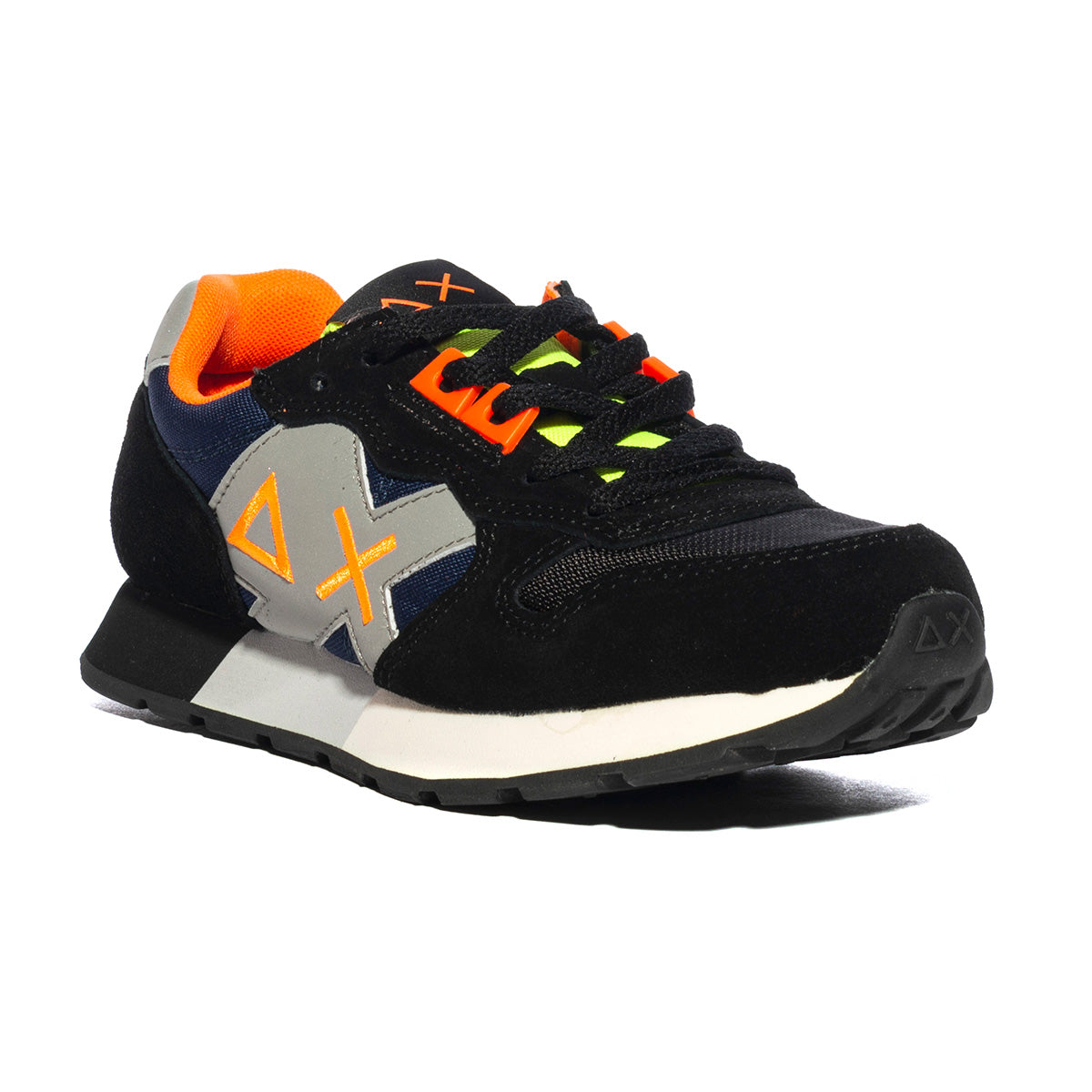 Sneakers Sun 68 Boy'S Jaki Fluo Nere NERO NAVY BLUE