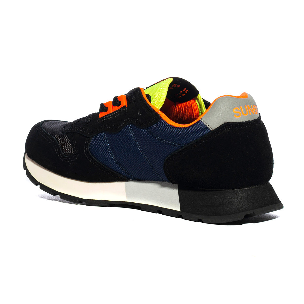Sneakers Sun 68 Boy'S Jaki Fluo Nere NERO NAVY BLUE