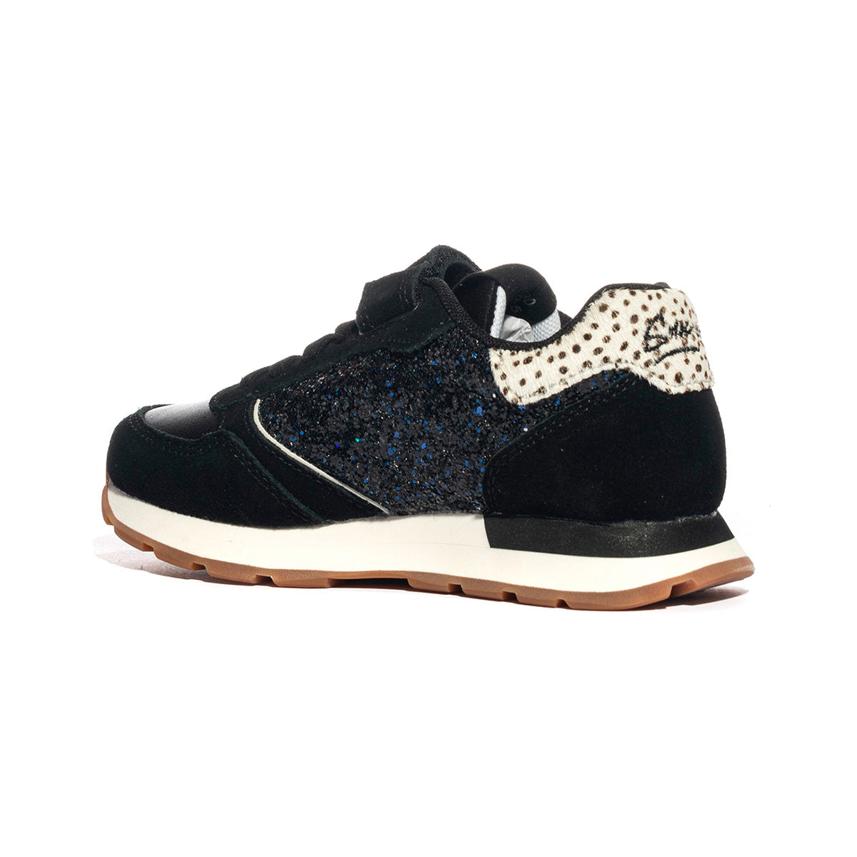 Sneakers Sun68 Z43417 Kelly big Glitter NERO