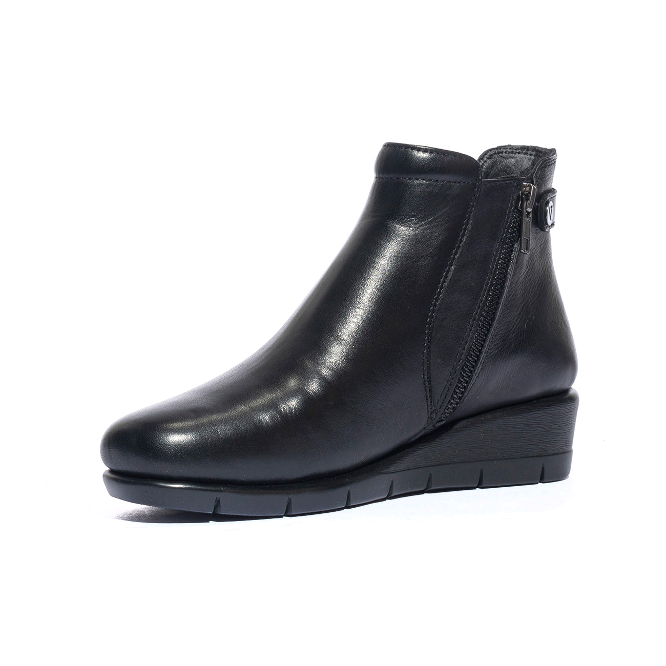 Stivaletti Valleverde Vs10210 NAPPA NERA