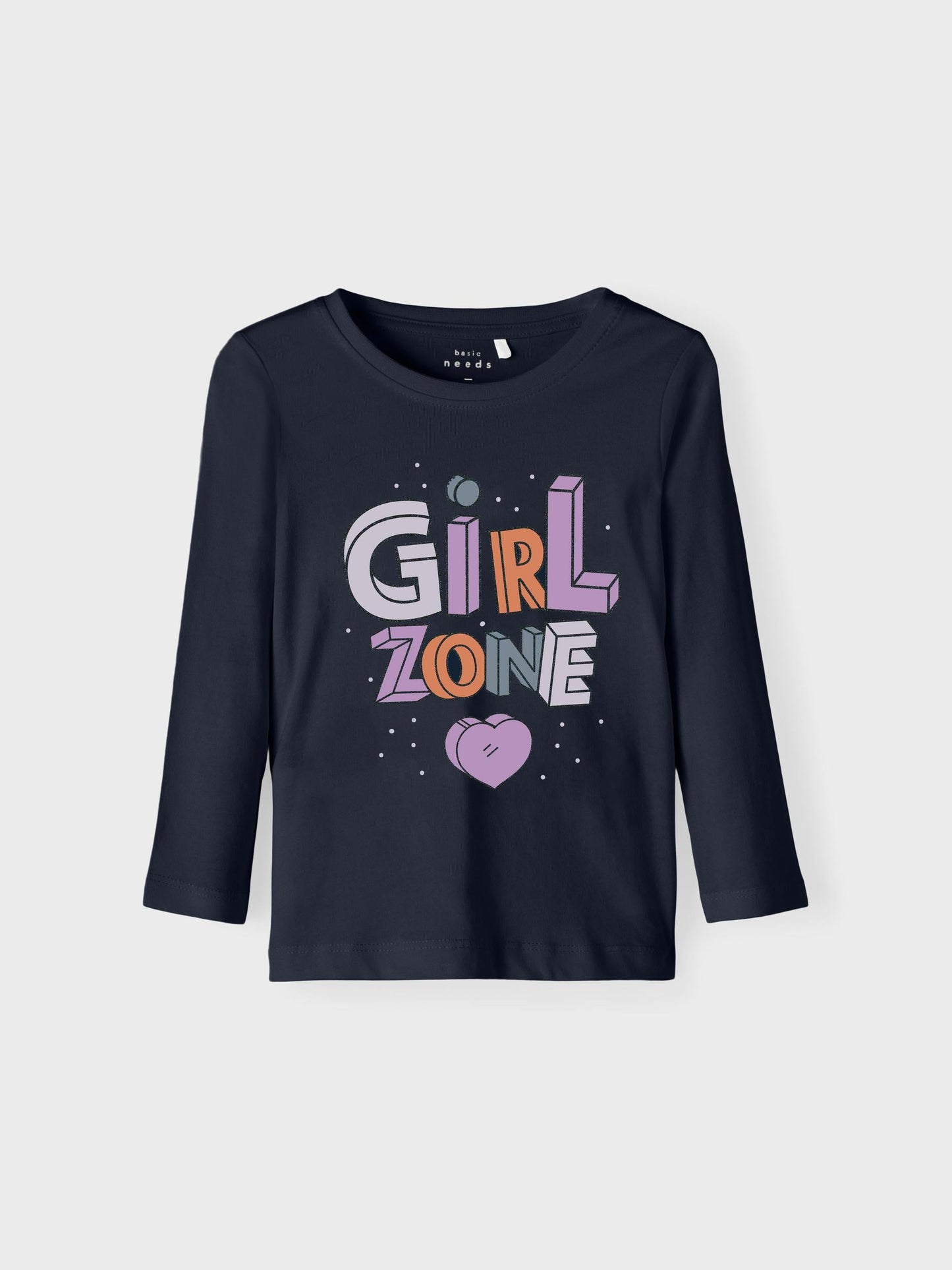 T-Shirt Name It Nmfveen Ls Top L1 DARK SAPPHIRE