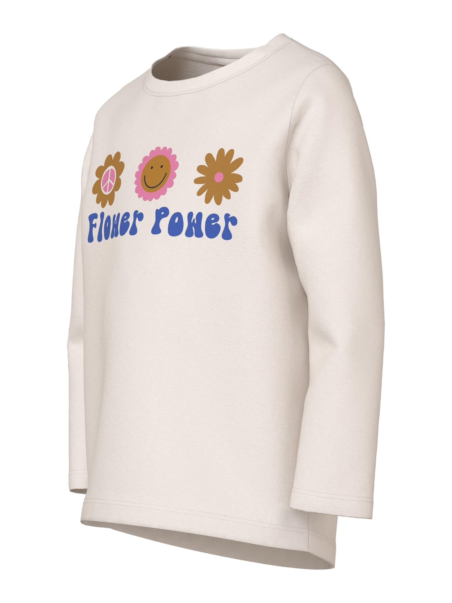 T-Shirt Name It Nmfvix Ls Top O1 JET STREAM
