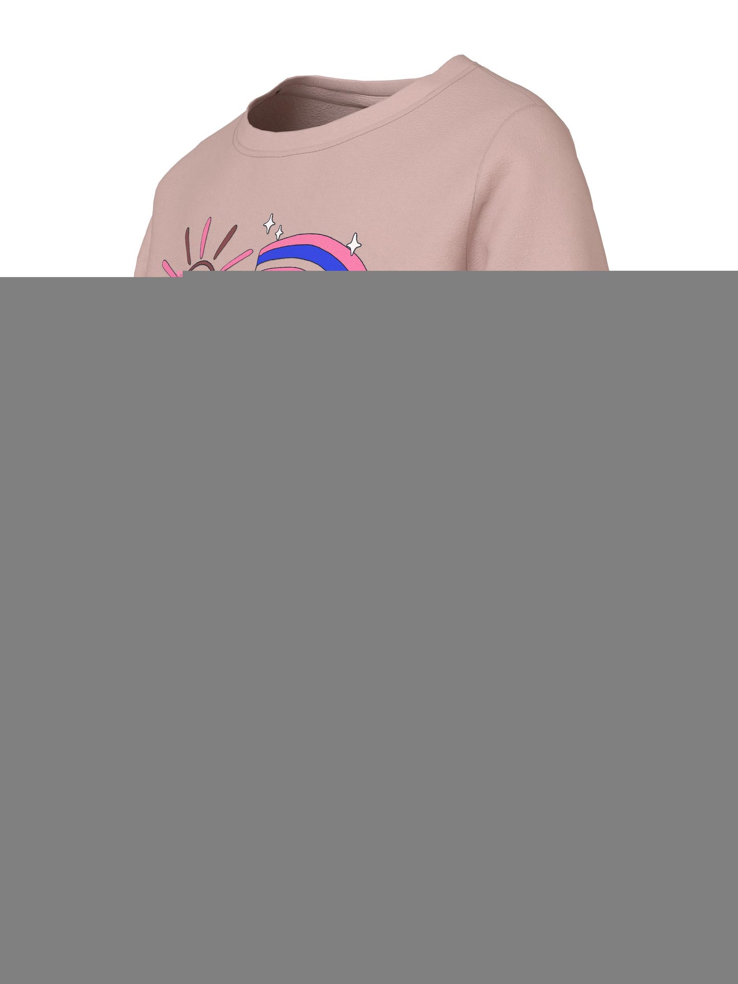 T-Shirt Name It Nmfvix Ls Top O1 ROSE SMOKE