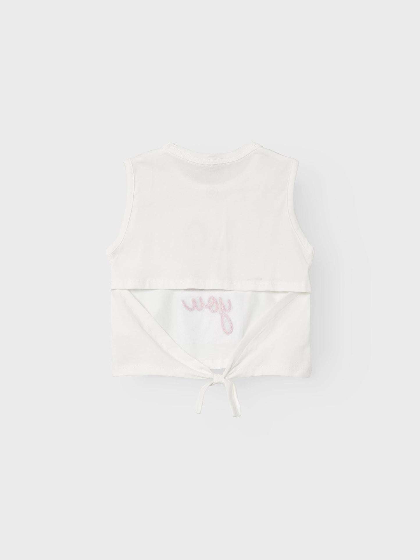T-Shirt Name It Nkffopper Sl Cropped Top Box JET STREAM