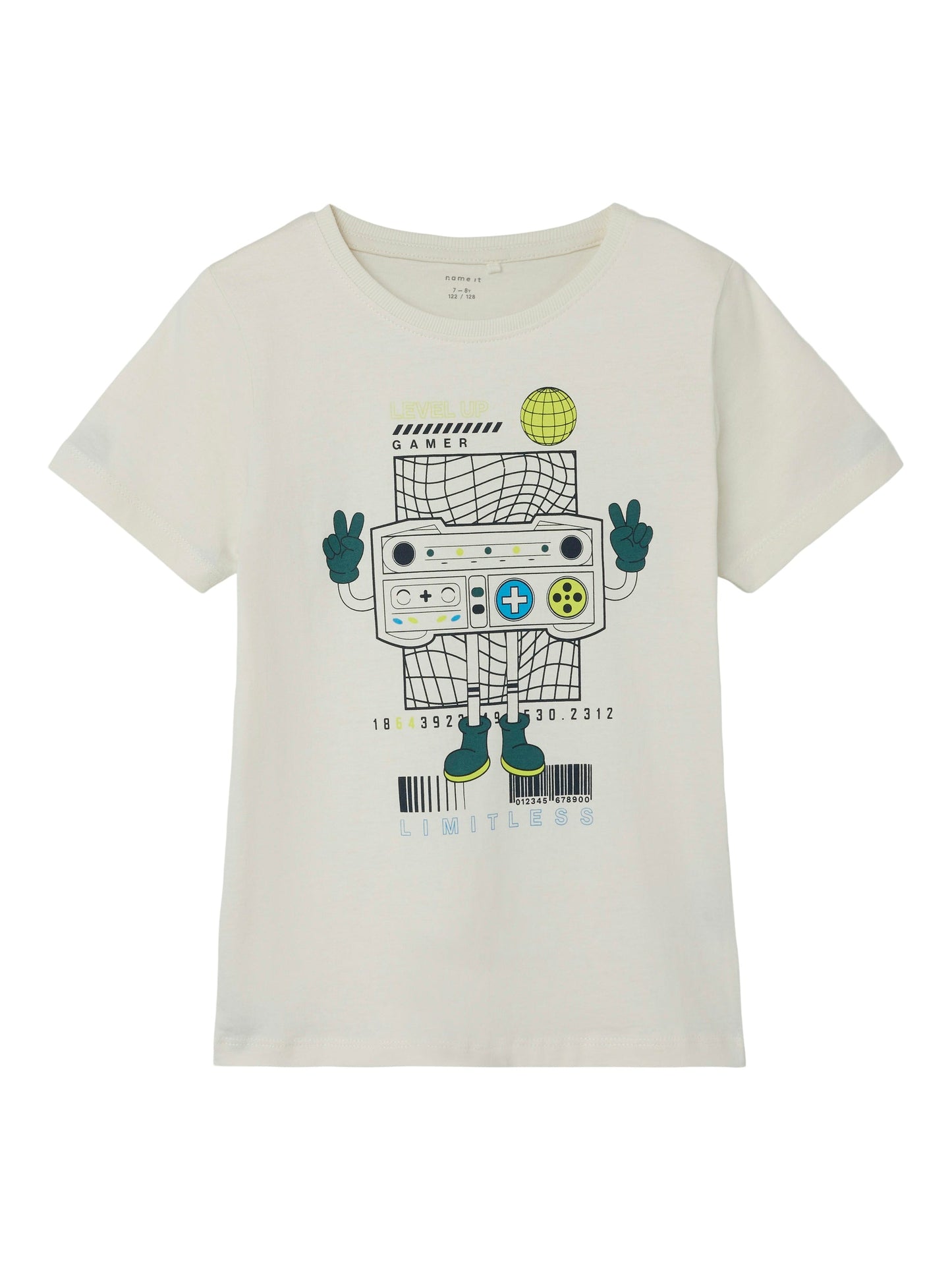 T-Shirt Name It Nkmberte Ss Top Pb JET STREAM