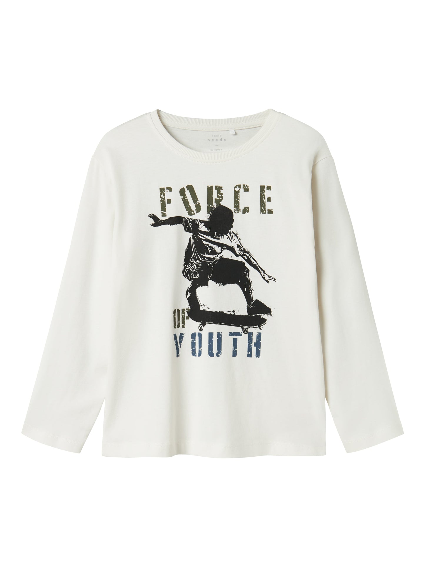 T-shirt Name It NKMVAGNO LS LOOSE TOP JET STREAM