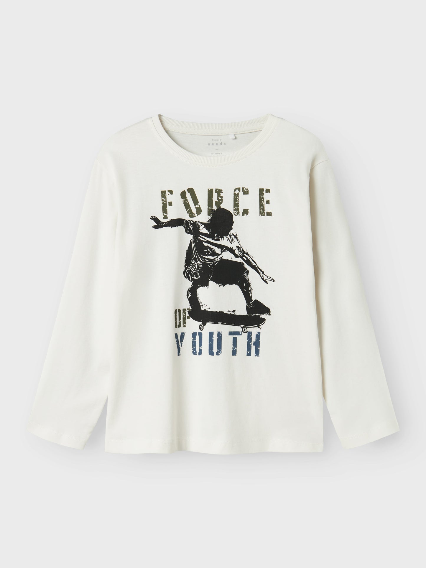 T-shirt Name It NKMVAGNO LS LOOSE TOP JET STREAM