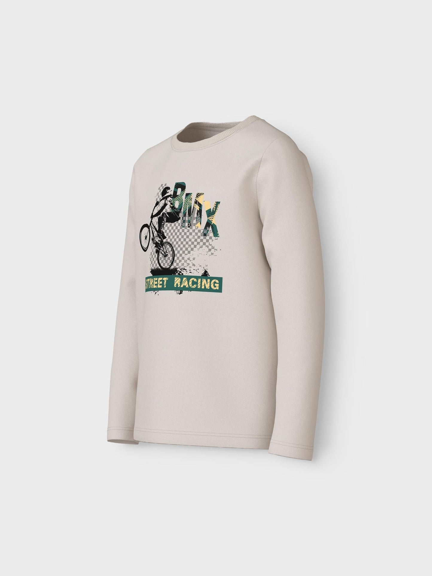 T-Shirt Name It Nkmvux Ls Top JET STREAM