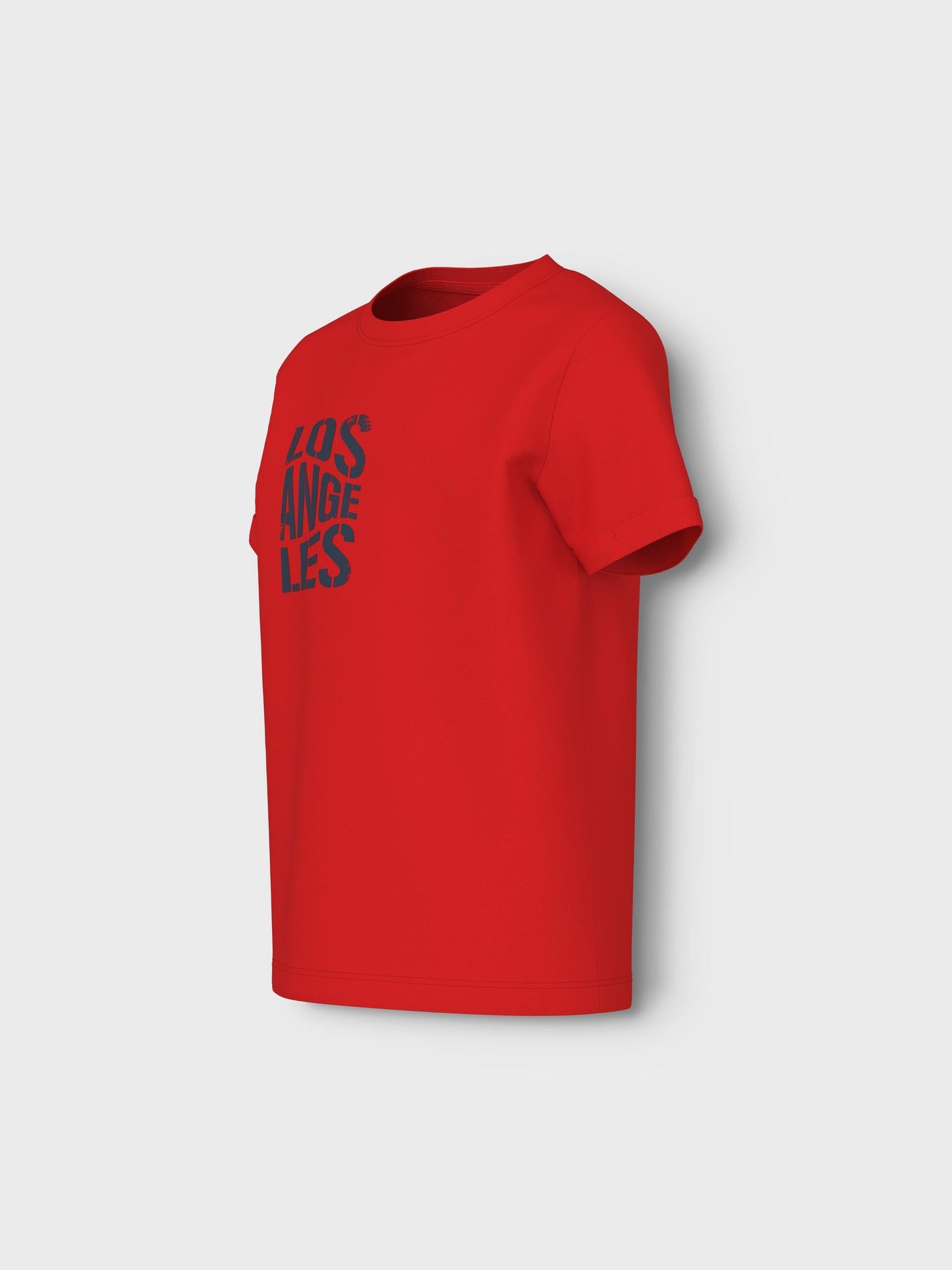 T-Shirt Name It Nkmvux Ss Top FIERY RED