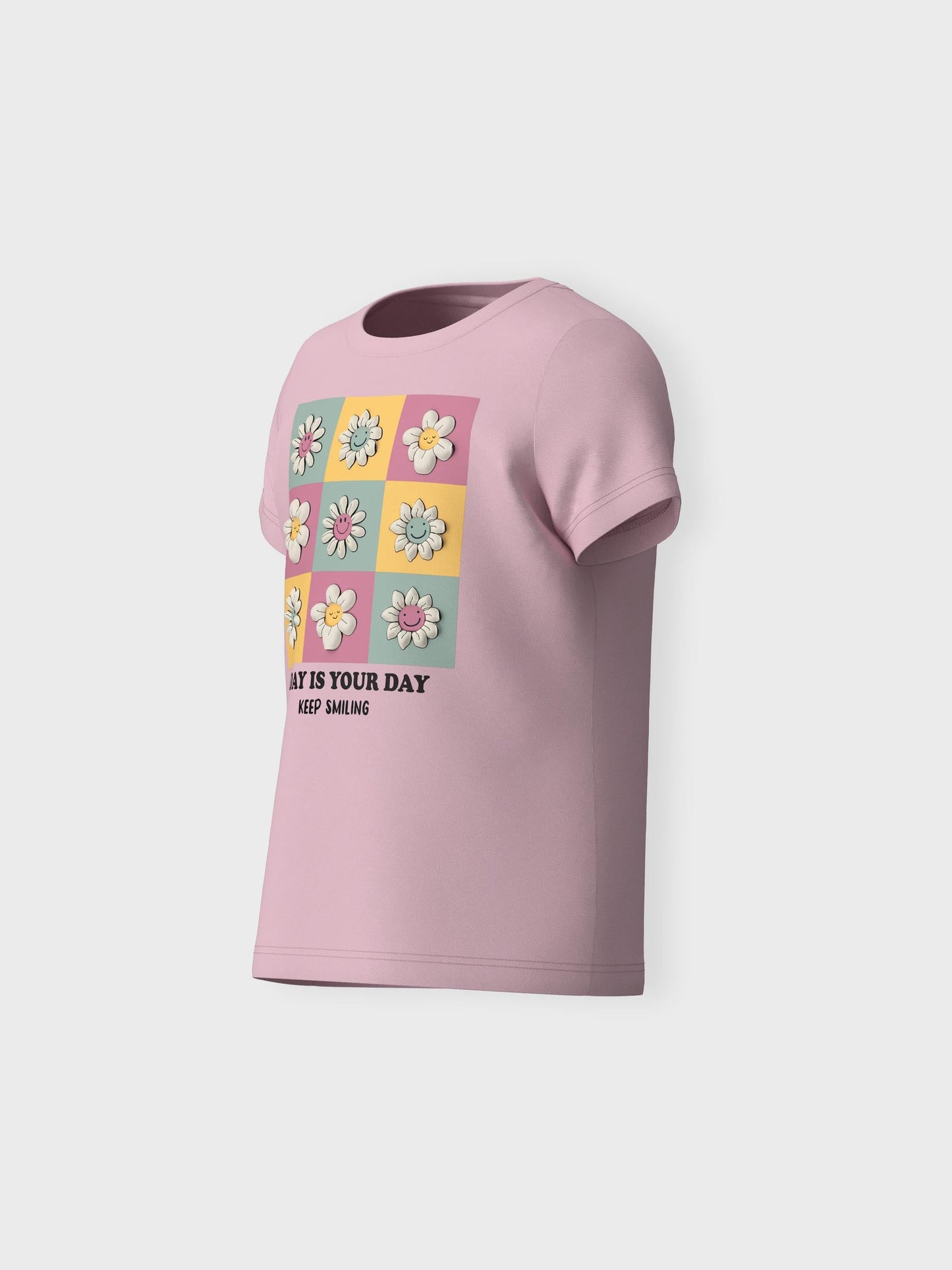 T-Shirt Name It Nmfdopa Ss Top PARFAIT PINK