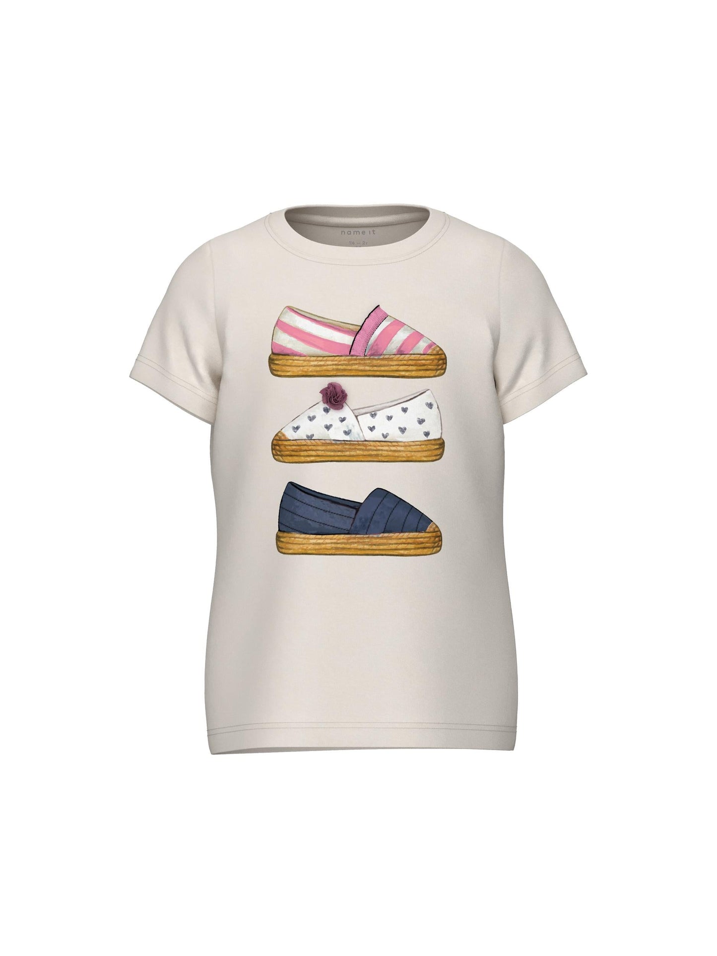 T-Shirt Name It Nmffang Ss Top JET STREAM