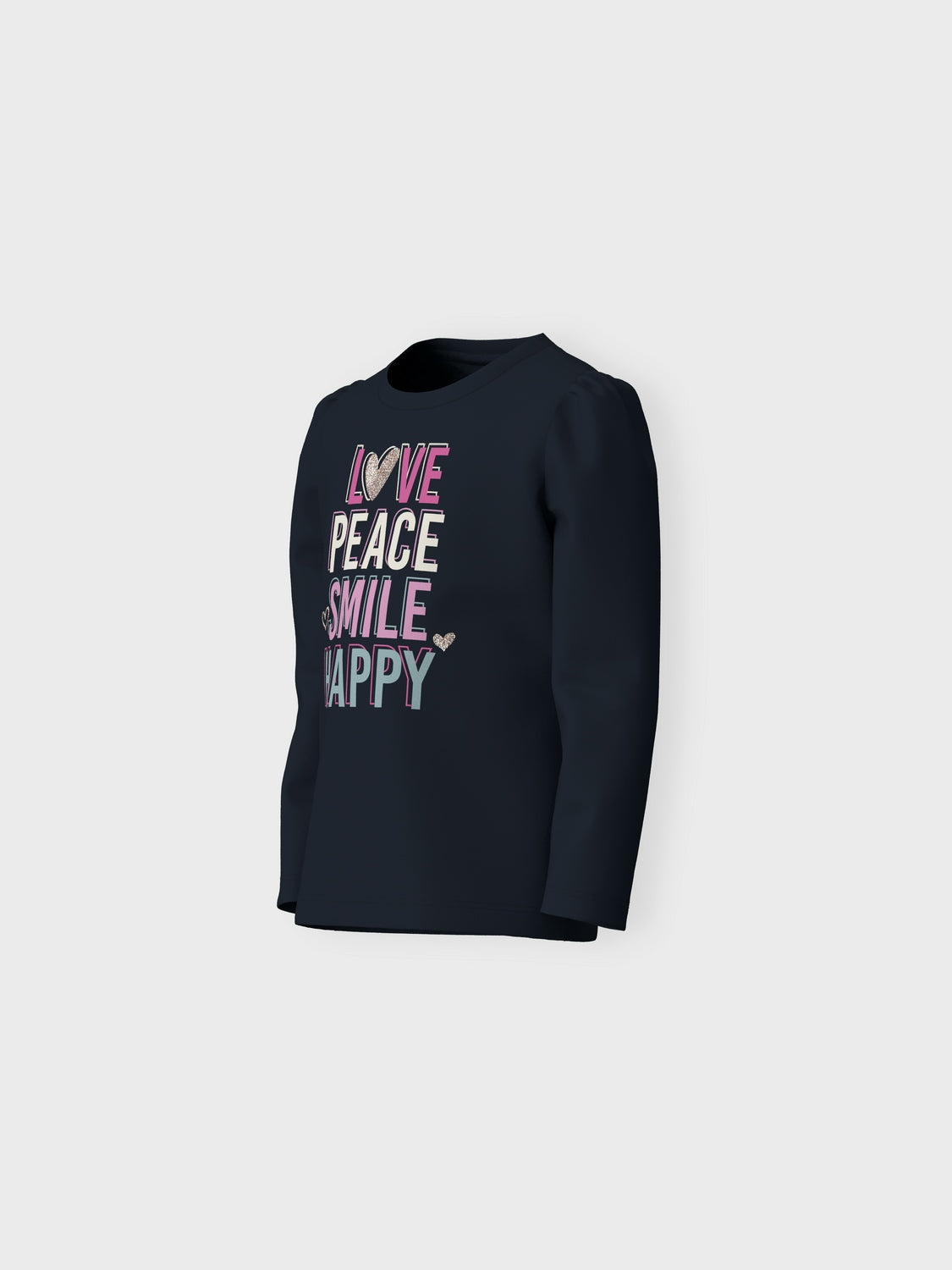 T-shirt Name It NMFNEMMY LS TOP DARK SAPPHIRE