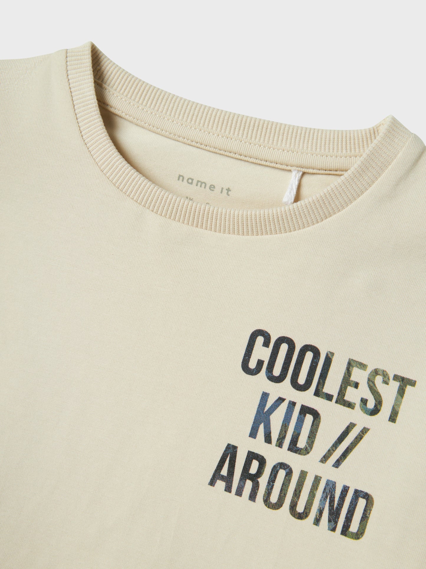 T-shirt Name It NMMOJVER NREG LS TOP SUMMER SAND