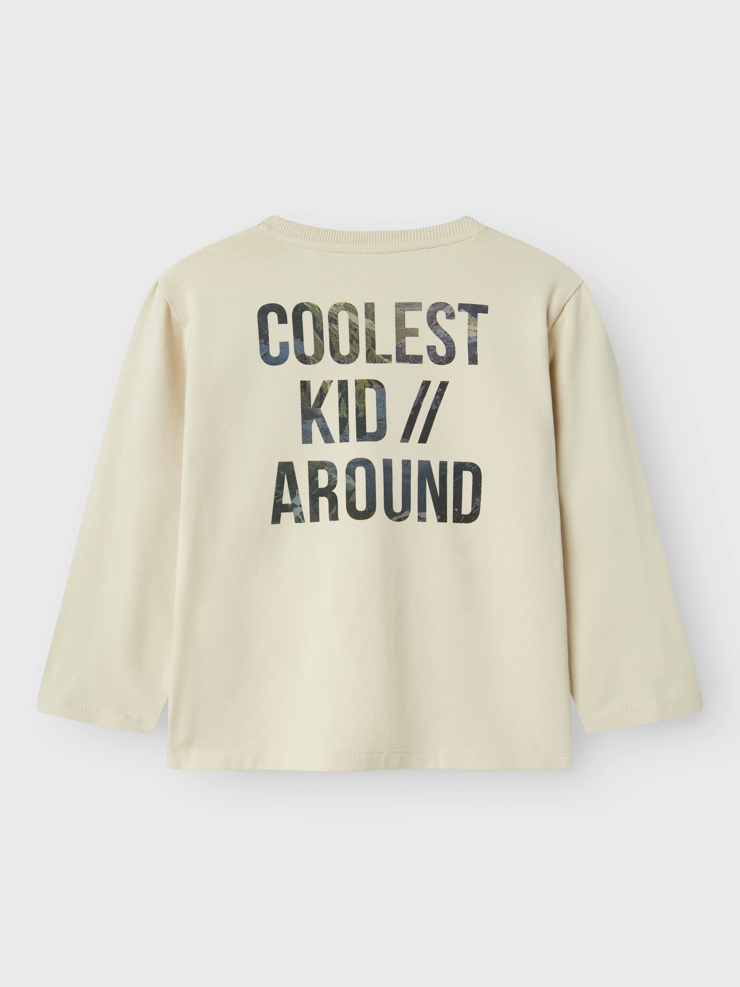 T-shirt Name It NMMOJVER NREG LS TOP SUMMER SAND
