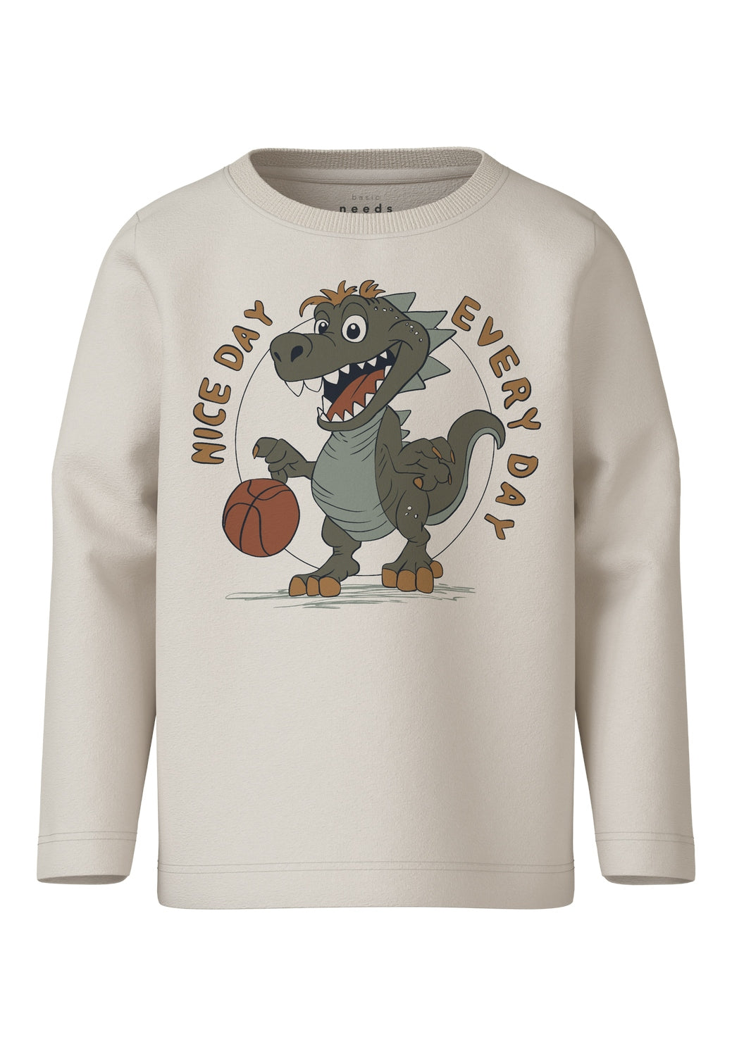 T-shirt Name It NMMVUX LS TOP JET STREAM