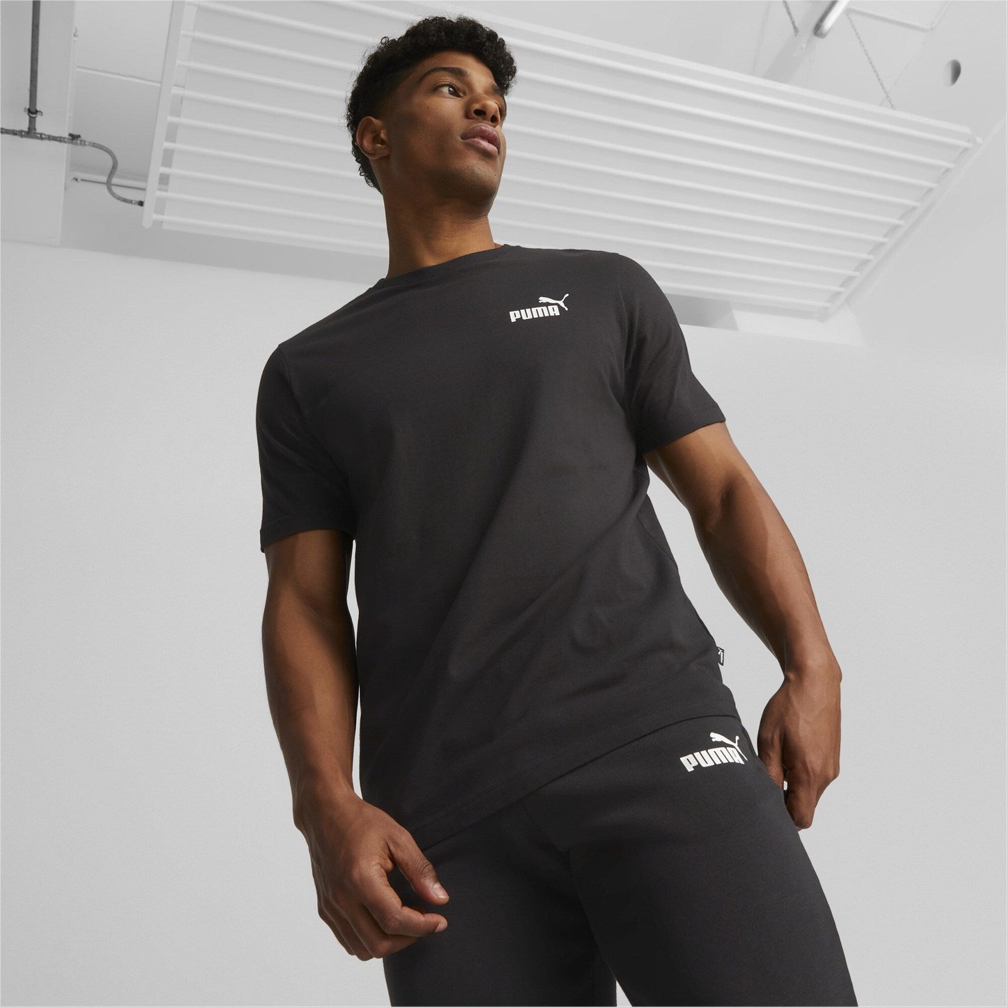 T-Shirt Puma Small Logo Tee BLACK
