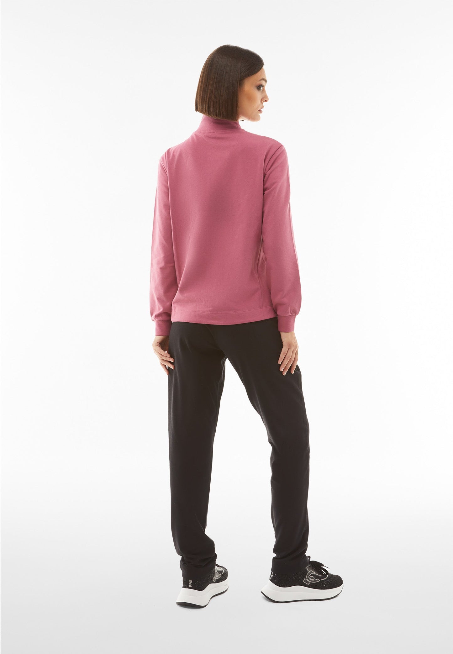 Tuta Freddy TRACKSUITS EVOLUTION Rosa MALAGA BLACK-F93N