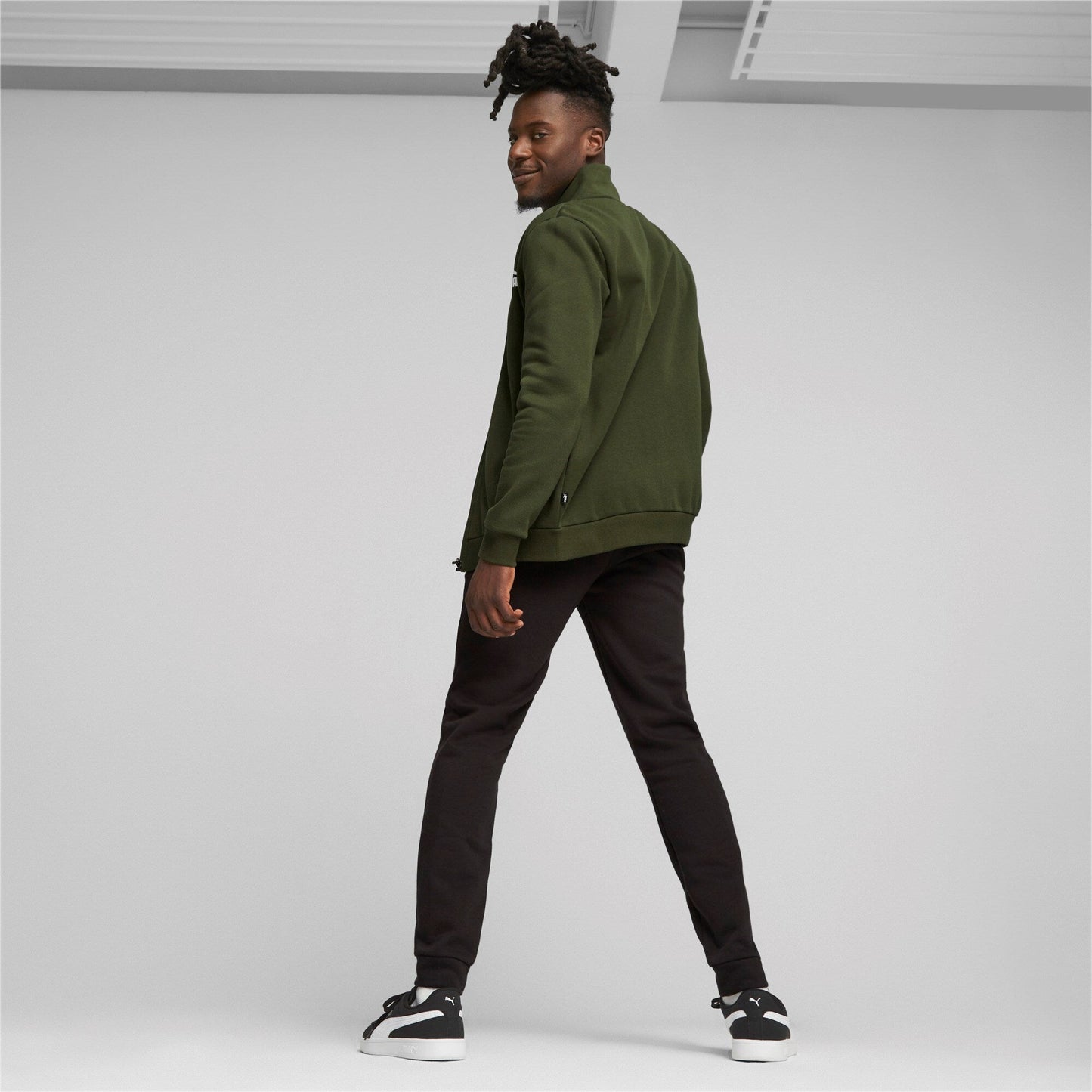 Tuta Puma Clean Sweat Suit FL Verde GREEN