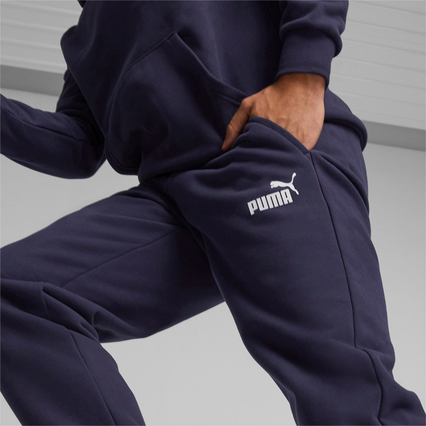 Tuta Puma Feel Good Hooded Sweat Suit Fl Cl BLUE