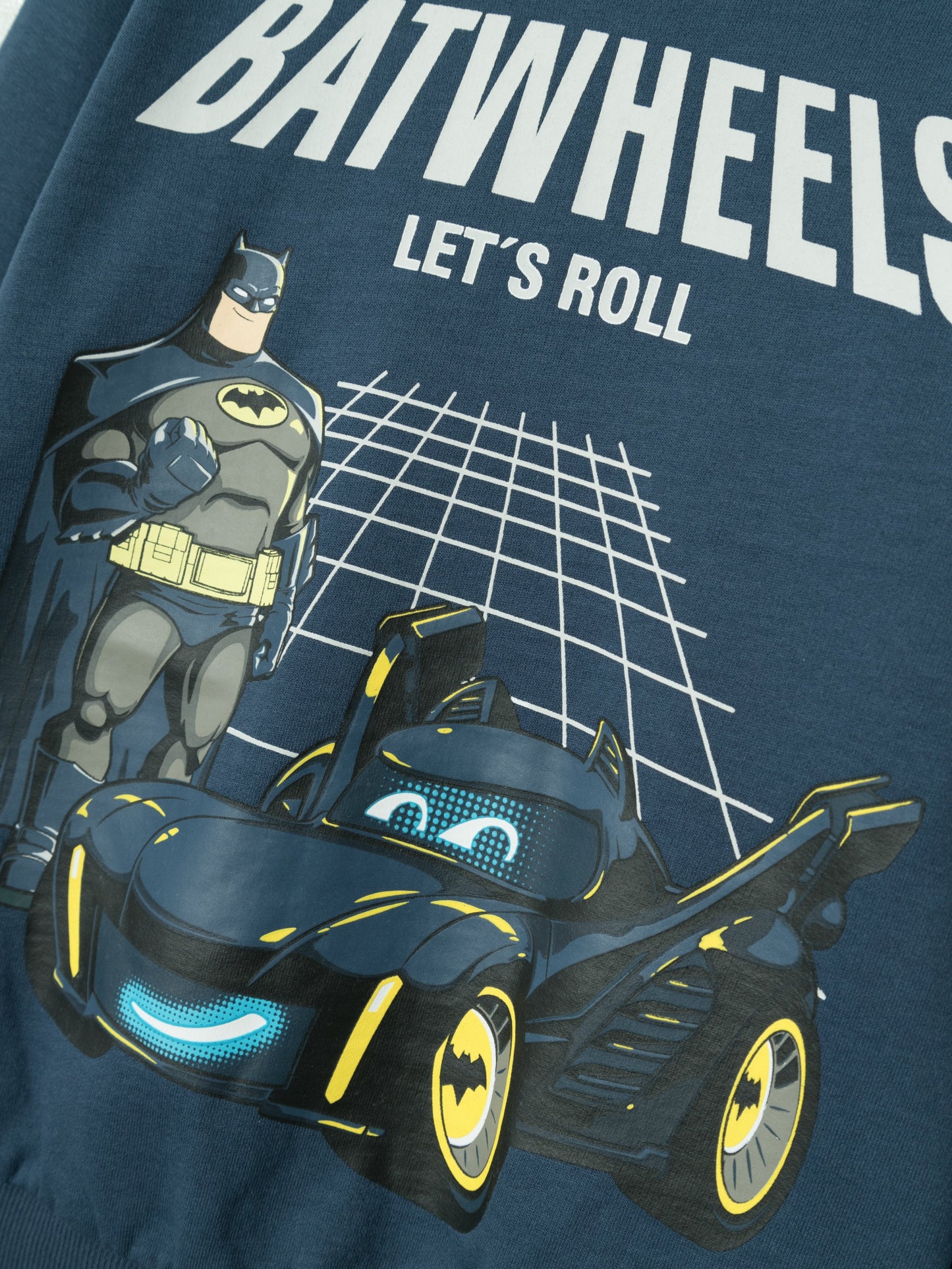 Felpa Name It NMMJUICE BATWHEELS SWEAT BRU NOOS WAB DARK DENIM