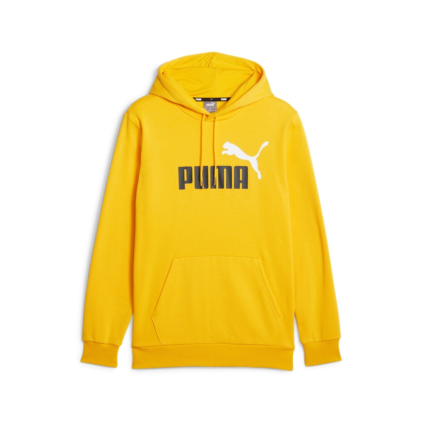 Felpa Puma ESS+ 2 Col Big Logo Hoodie FL YELLOW