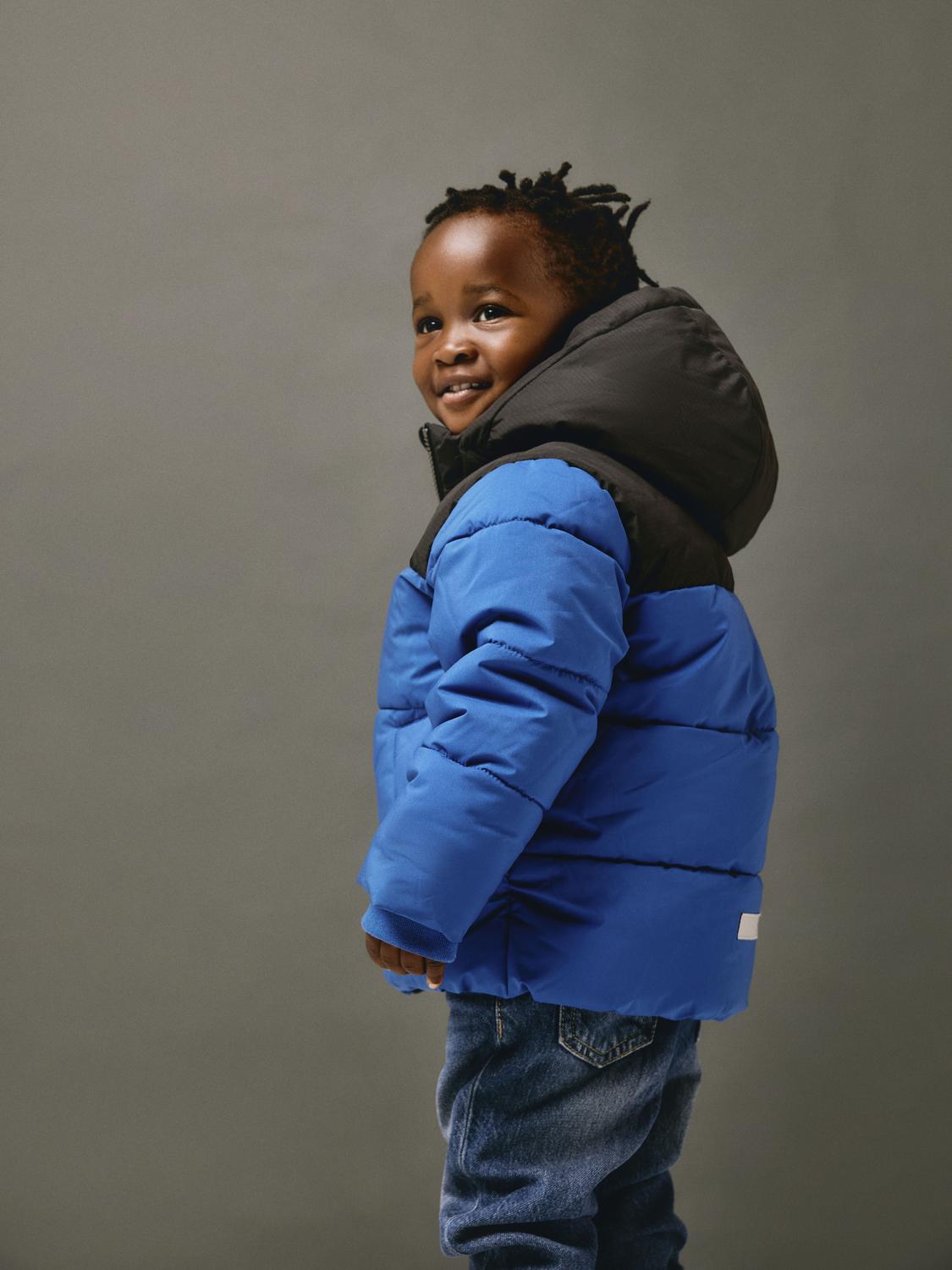Giubbino Name It NMMMORNING PUFFER JACKET TB Nero LIMOGES