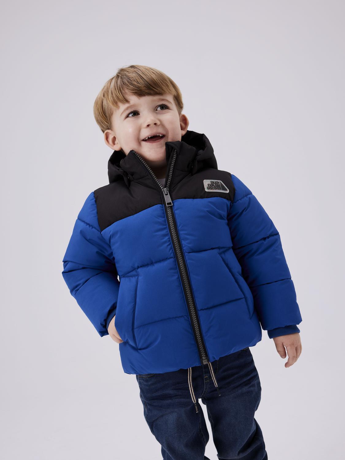 Giubbino Name It NMMMORNING PUFFER JACKET TB Nero LIMOGES