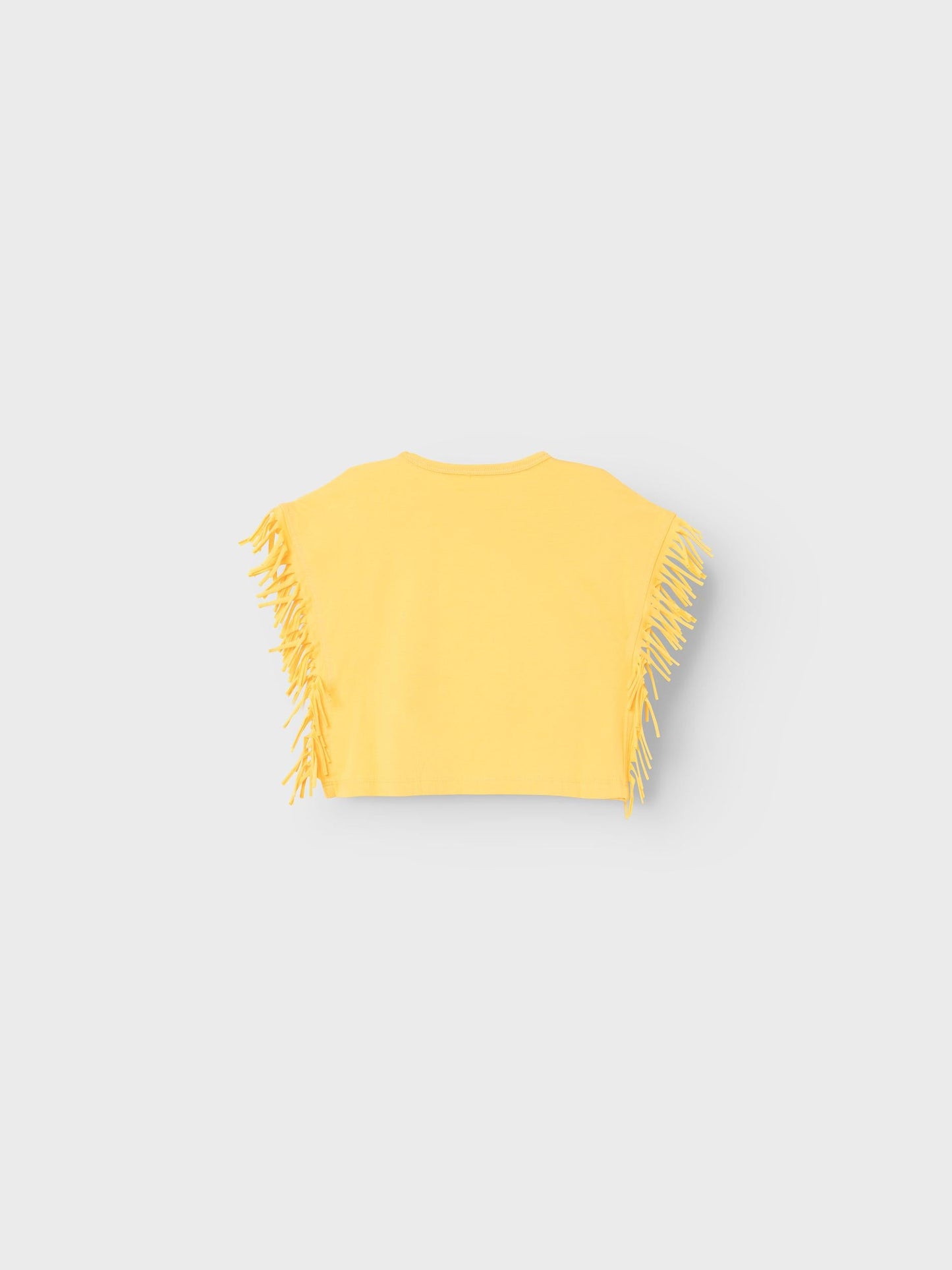 T-Shirt Name It Nkffopper Sl Cropped Top Box YARROW