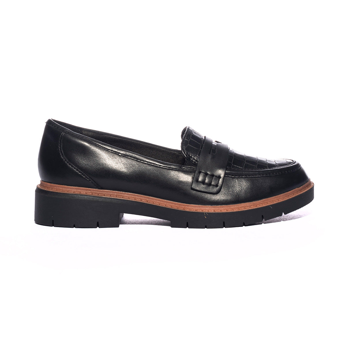 Mocassini Clarks Westlynn Ayla BLACK LEATHER