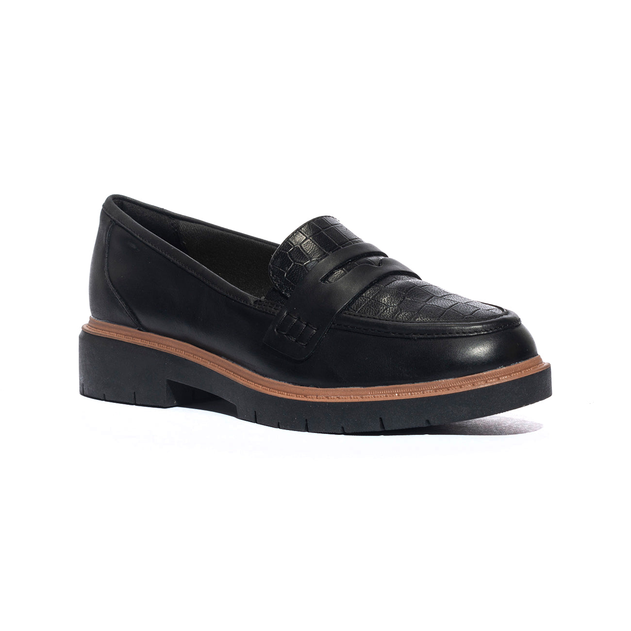 Mocassini Clarks Westlynn Ayla BLACK LEA