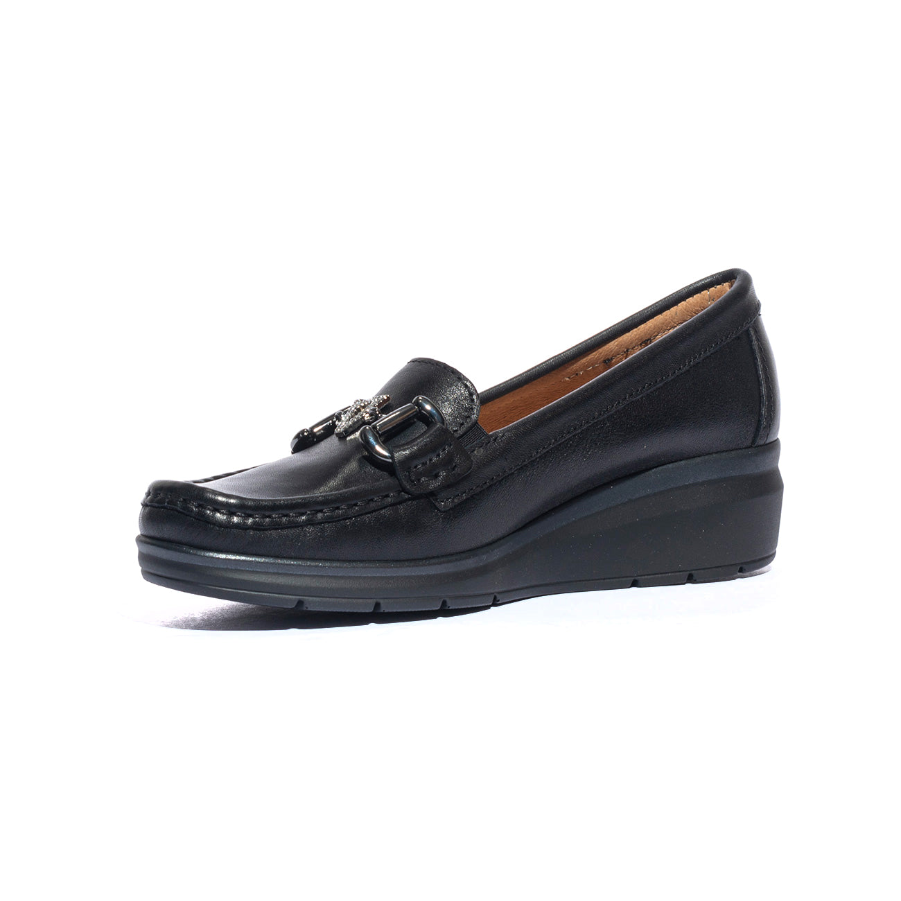 Mocassini Valleverde 11323 NAPPA NERO