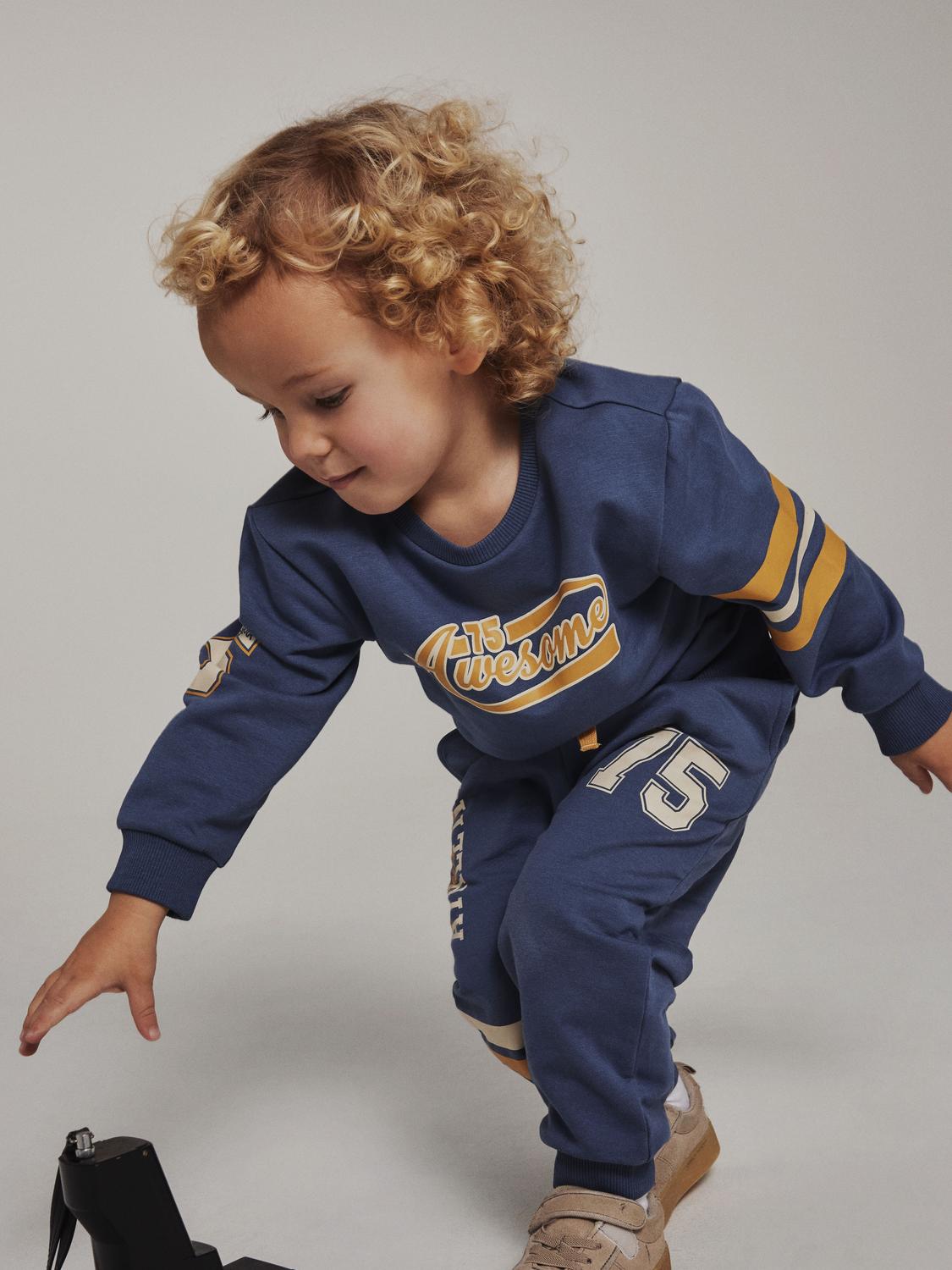Pantaloni Name It NMMNIKLAS NREG SWEAT PANT BERING SEA