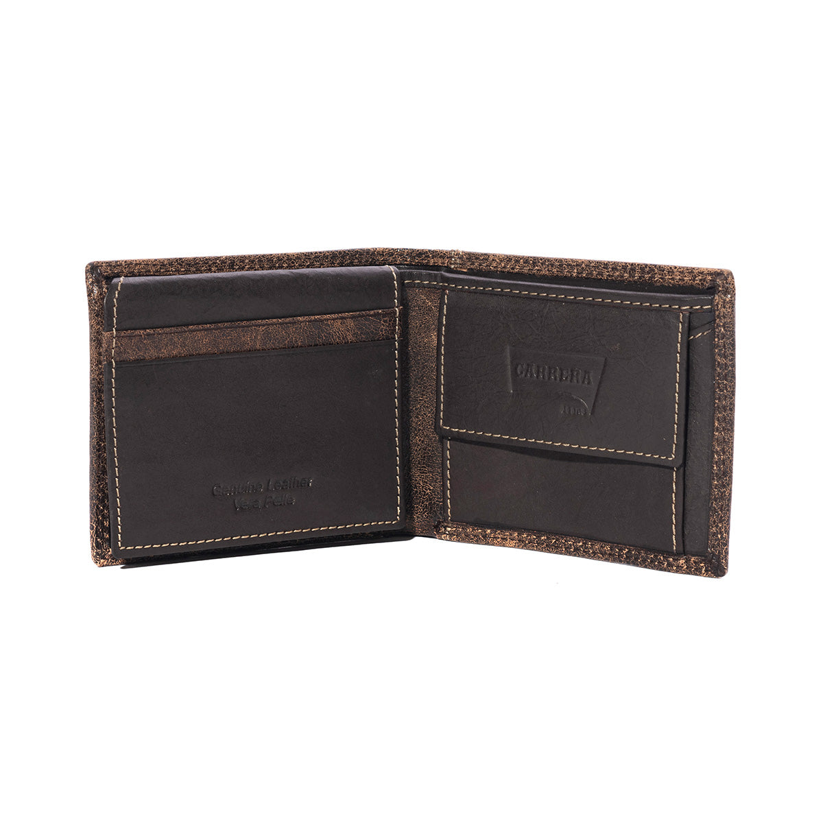 Portafoglio Carrera Cb1872 DK BROWN