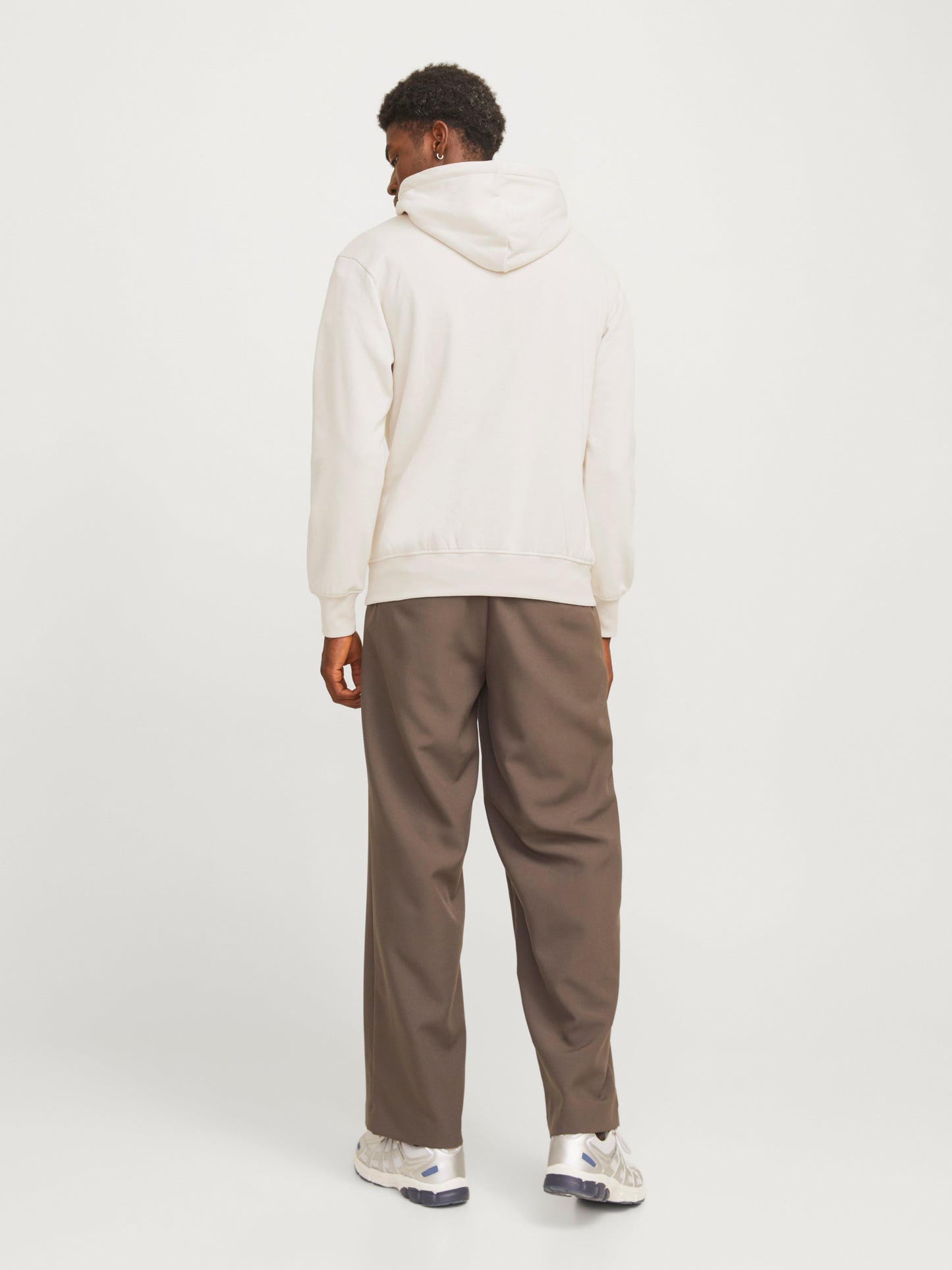 Felpa Jack E Jones JJHAKKAI SWEAT HOOD MOONBEAM