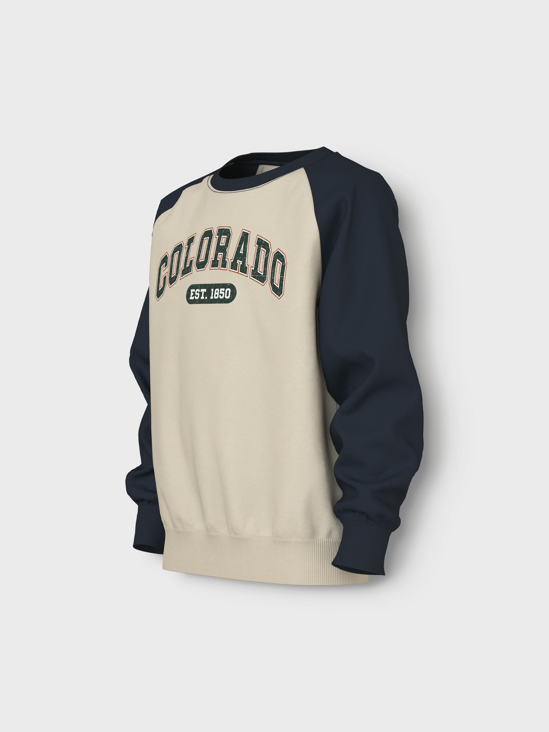 Felpa Name It NKMVILDAR LS SWEAT BOX BRU SUMMER SAND