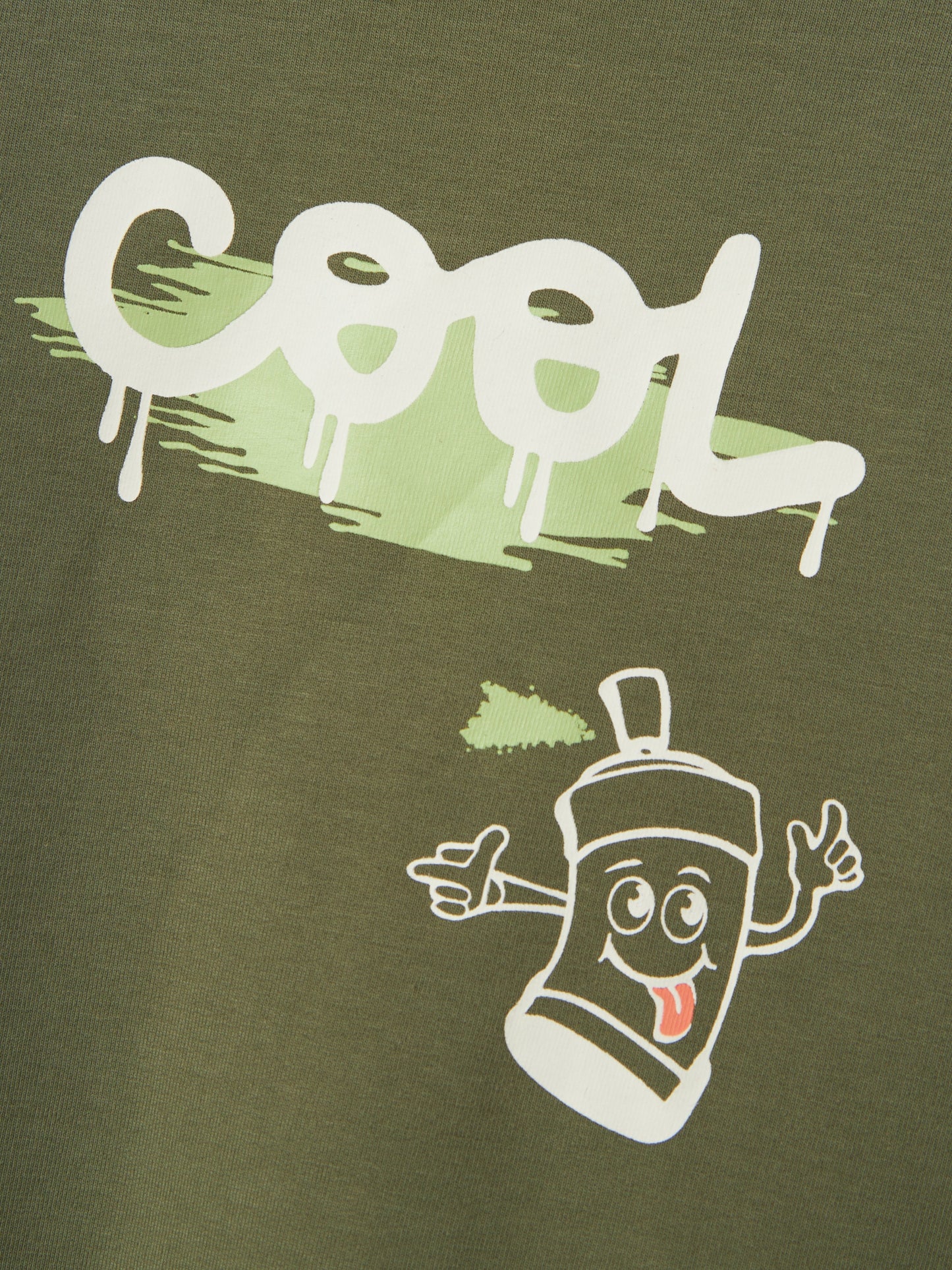 Felpa Name ItNMMNOLE NREG SWEAT BOX BRU DEEP LICHEN GREEN