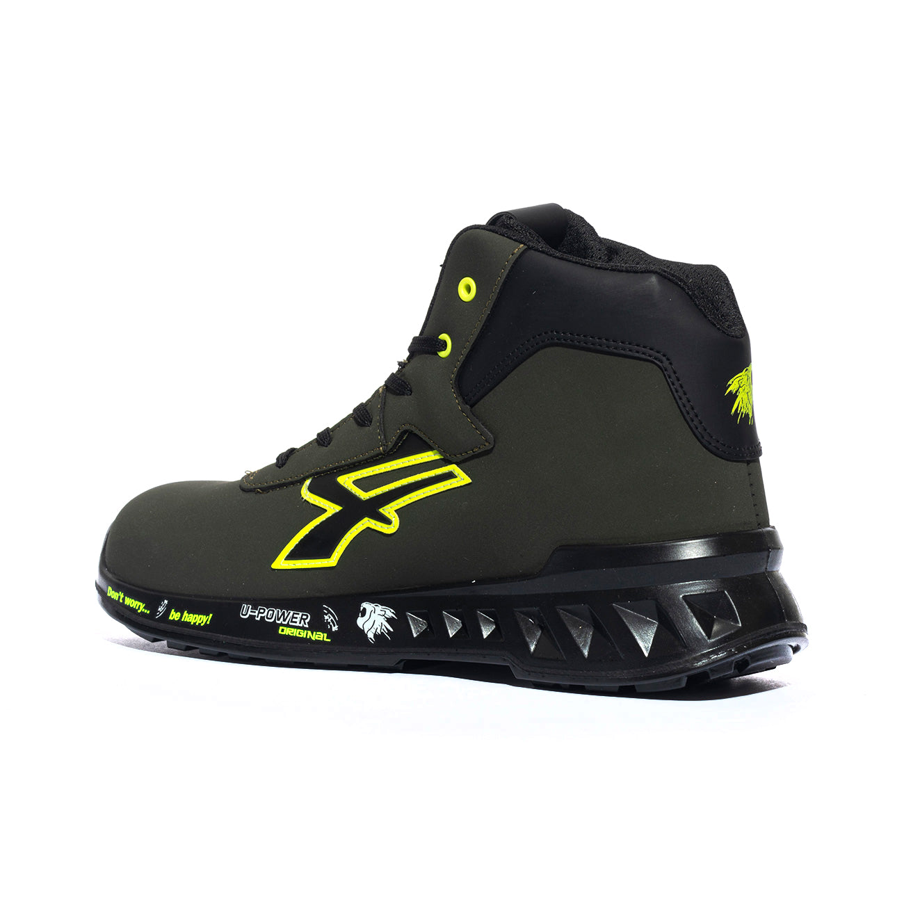 Scarpe Antnfortunistiche U-power Tyler Verdi MIX