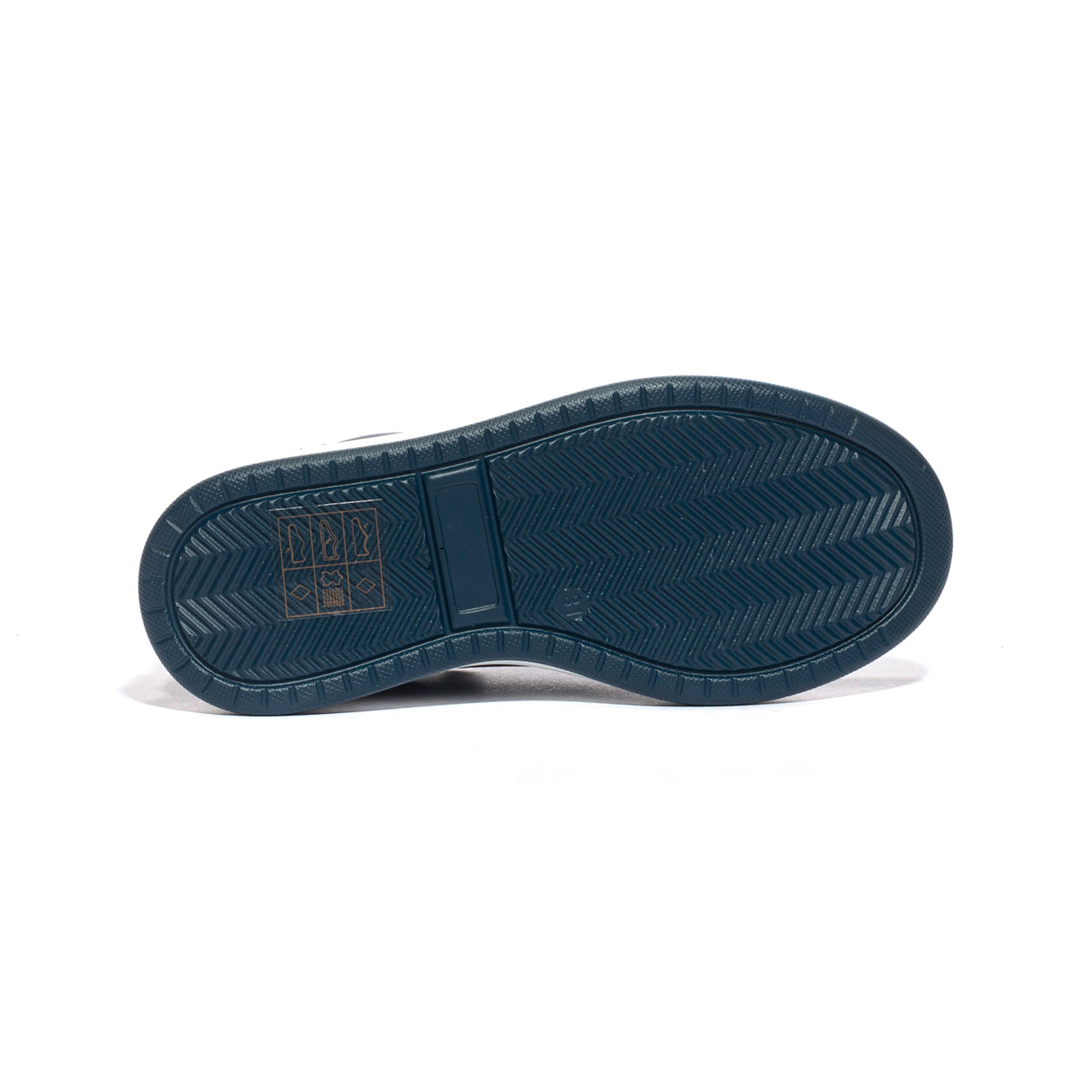 Sneakers 4us 43050 Bianche BLU WHITE