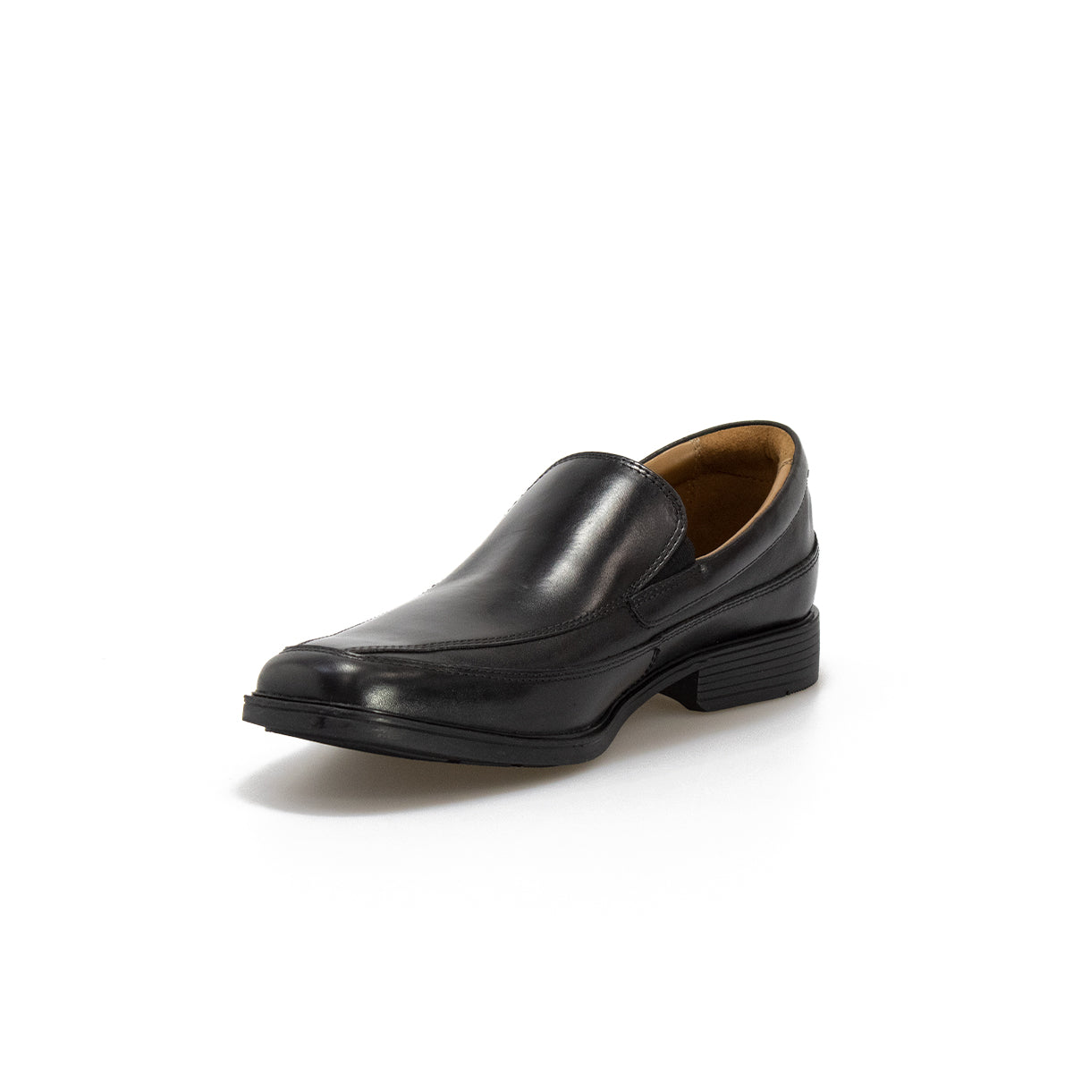 CLARKS 110312BLACK LEATHE